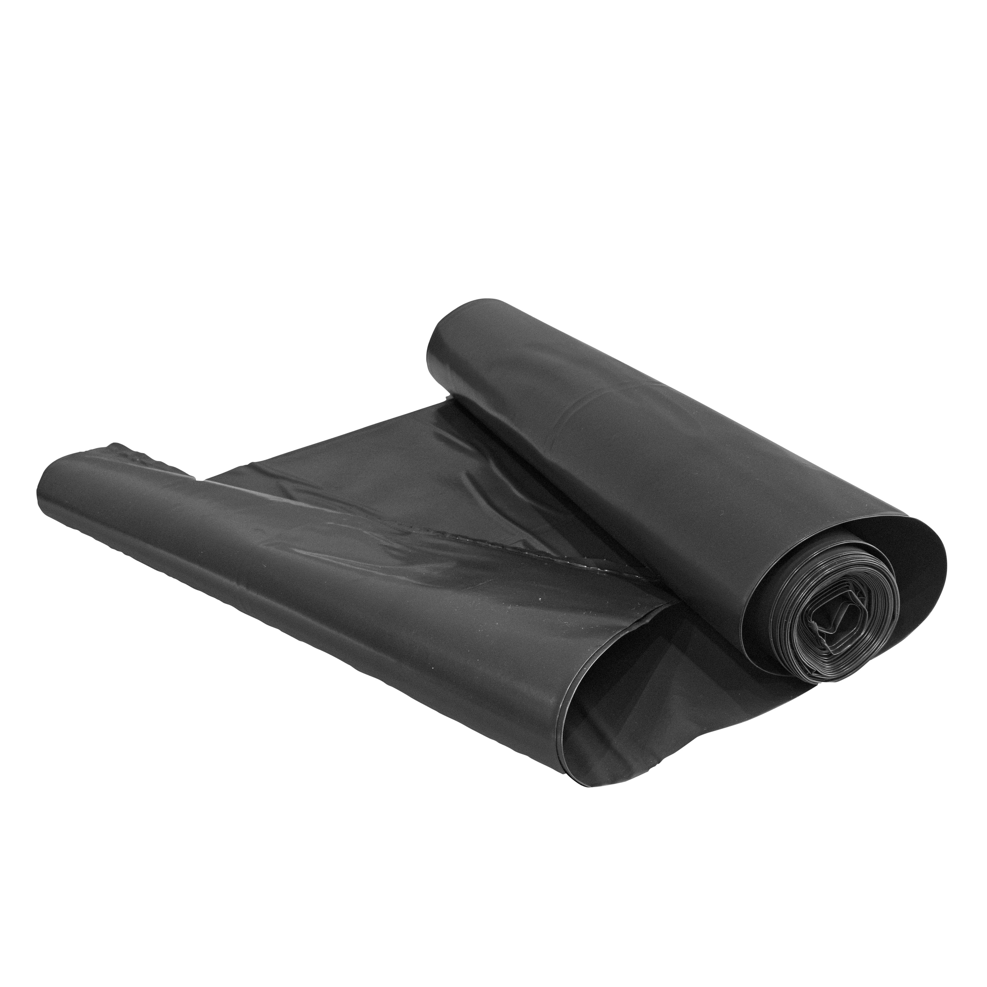 Heavy duty Black Rubble bag, 70L 40kg, Pack of 5