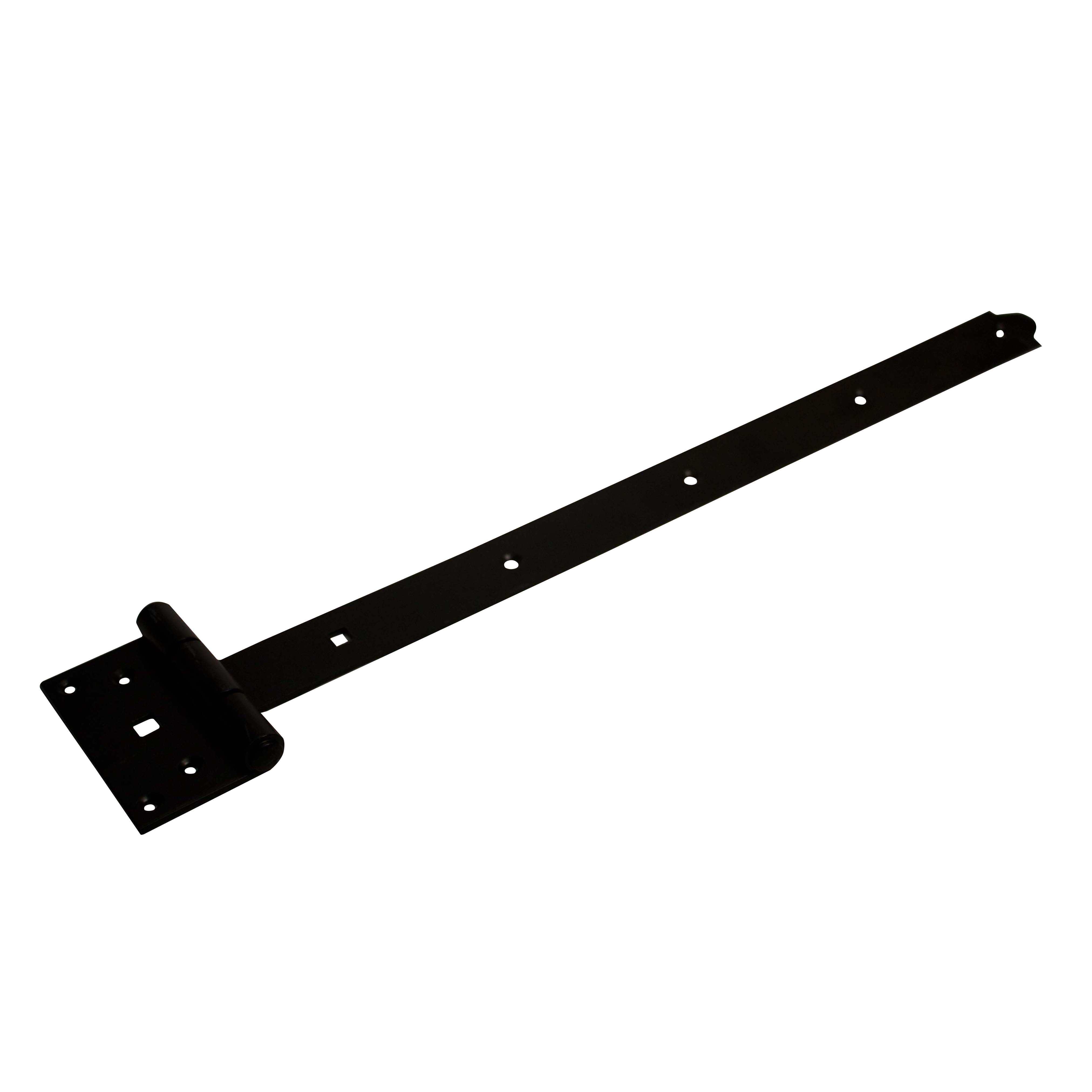 Heavy duty Black Steel Tee hinge (L)500mm DIY at B&Q