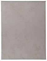 Helena Light beige Matt Ceramic Wall Tile, Pack of 12, (L)330mm (W)250mm