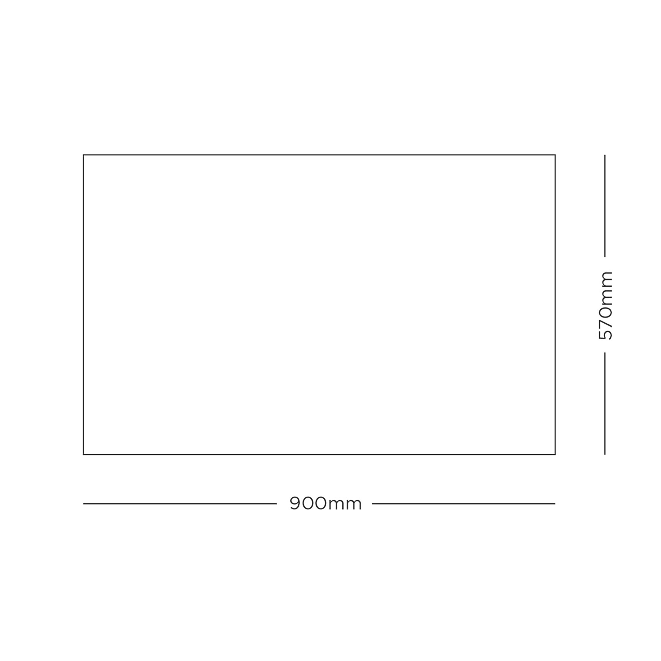 Helsinki Grey Striped Heavy duty Mat, 90cm x 57cm