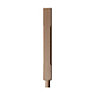 Hemlock Half spigot newel post (H)725mm (W)82mm