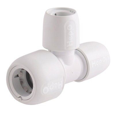 Hep2O Push-fit Reducing Pipe tee (Dia)28mm x 28mm