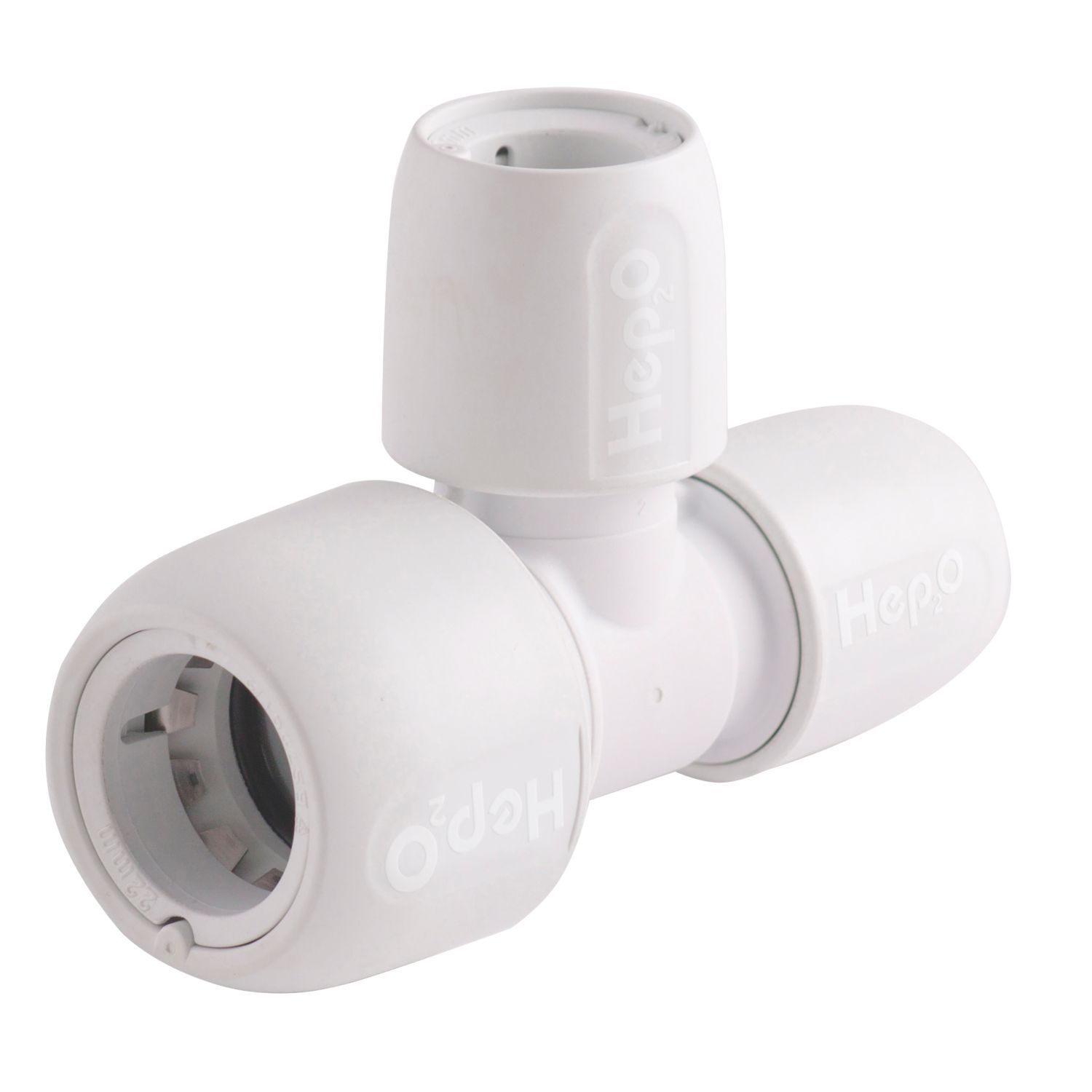 Hep2O Reducing Pipe tee (Dia)22mm x 15mm