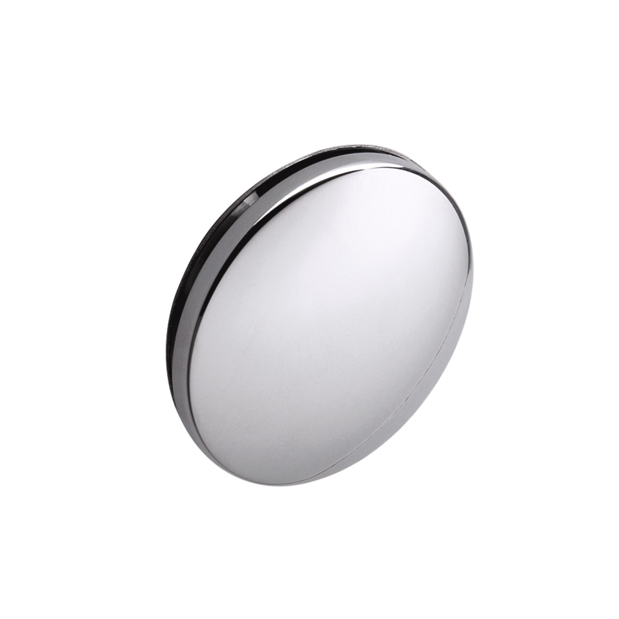 Heritage Highbrook Chrome effect Brass & plastic 68mm Click clack Unslotted Waste & overflow (Dia)70mm