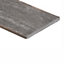 Herringbone Grey Matt Oak effect Porcelain Wall & floor Tile Sample