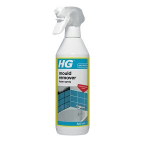HG Bathroom Foam Mould remover, 0.5L Trigger spray bottle
