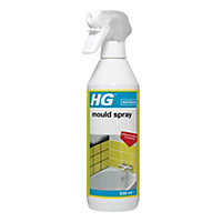 HG Bathroom Liquid Mould remover, 0.5L Trigger spray bottle