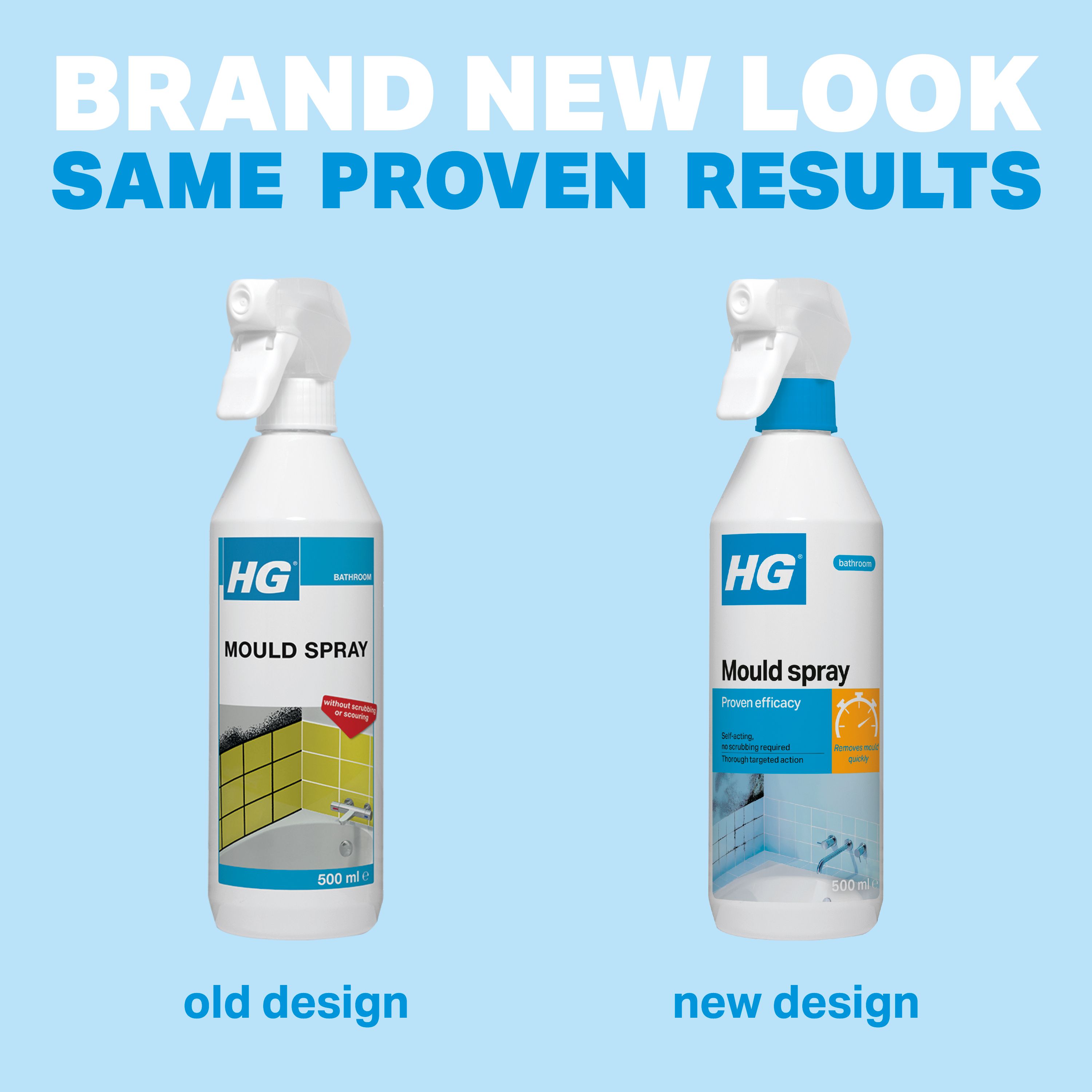 HG Bathroom Mould remover, 500ml