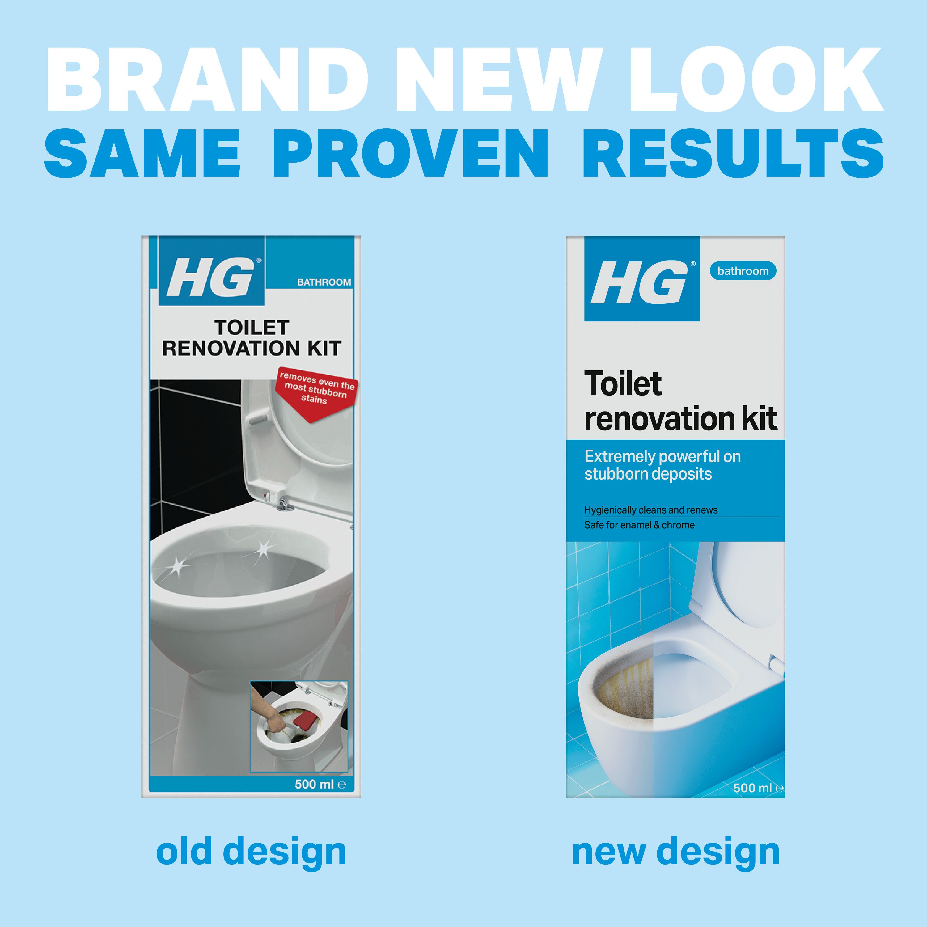 HG Bathroom Toilet Cleaner, 500ml