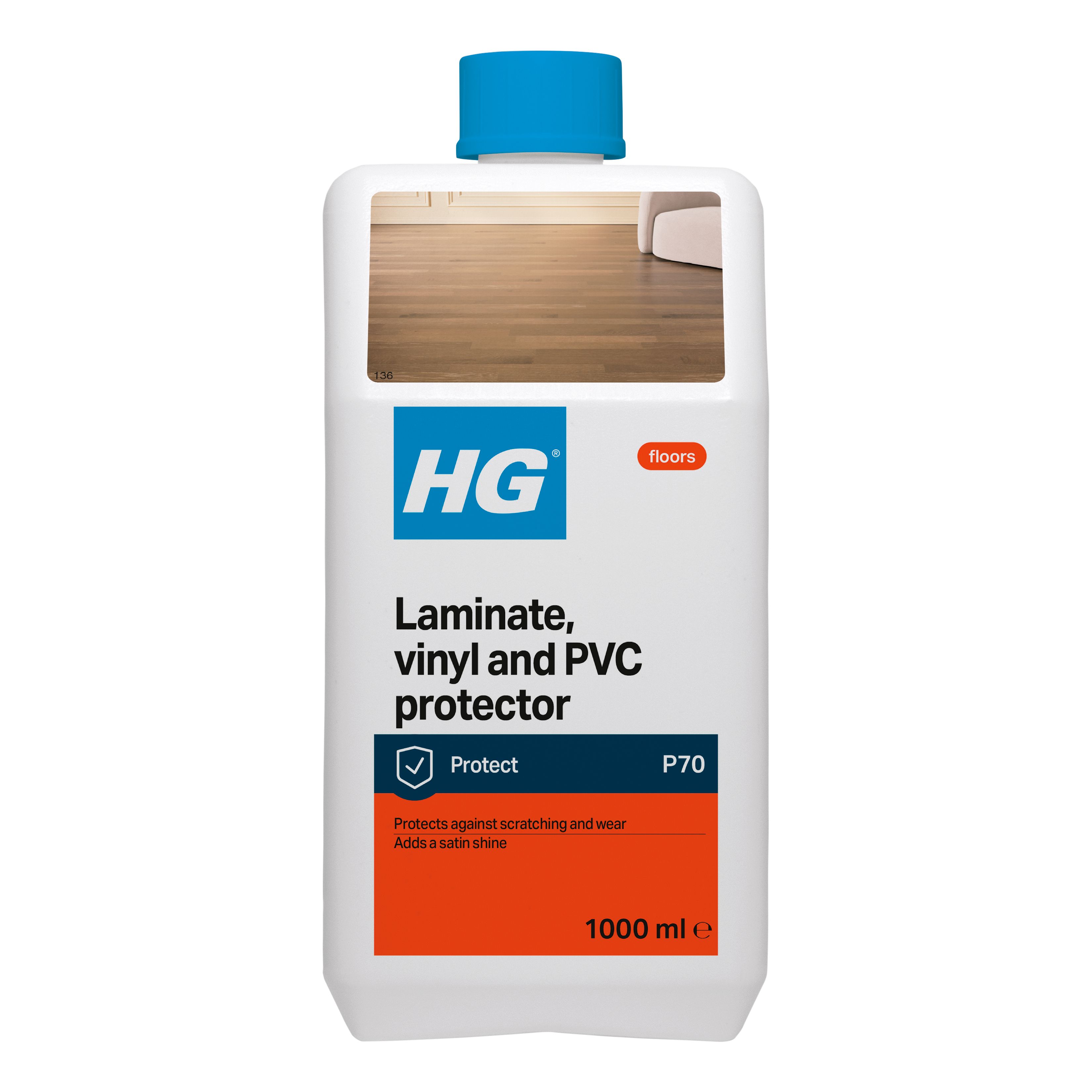 HG Clear Gloss Laminate Floor protector, 1L
