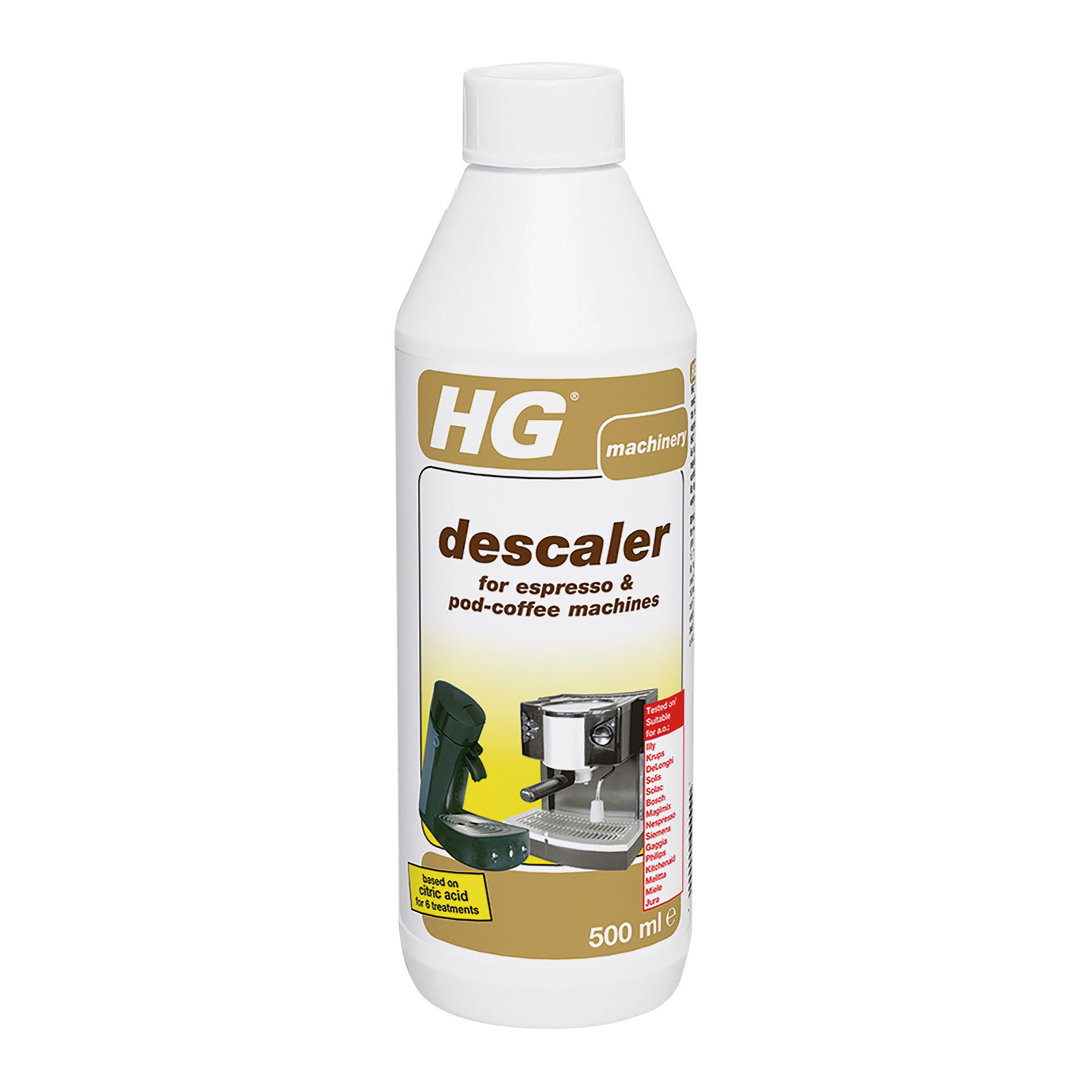 HG Coffee machine Descaler, 500ml DIY at B&Q