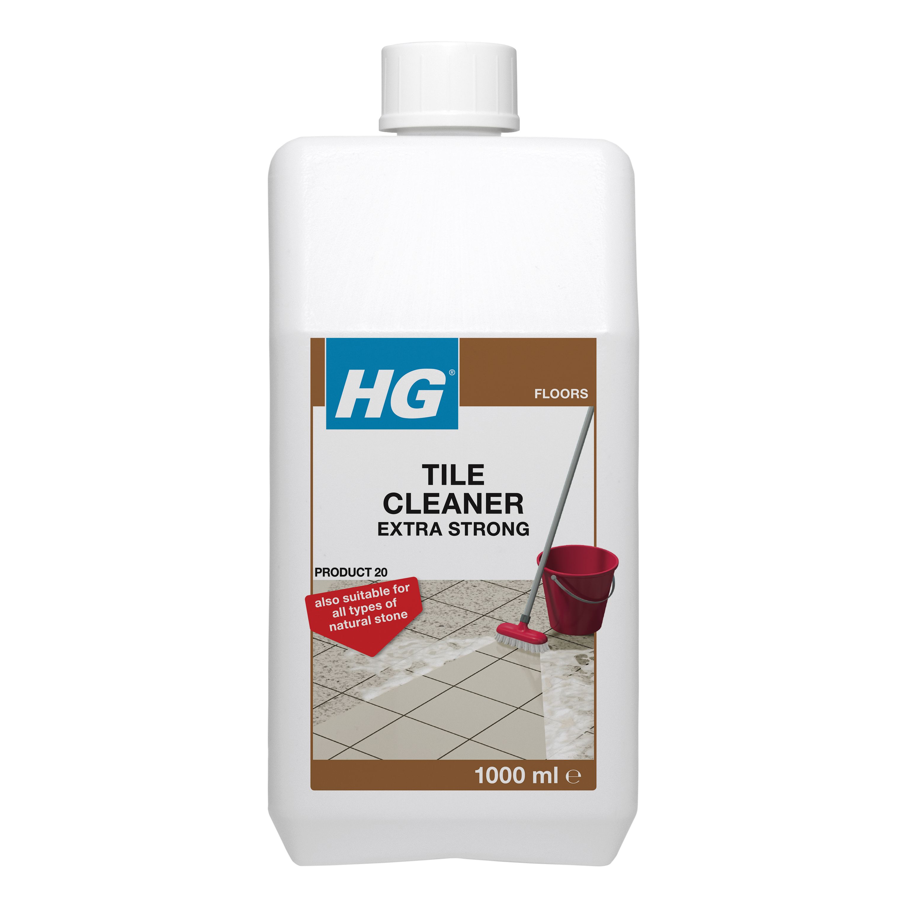 HG Concentrated Extra strong Tile Cleaner, 1L