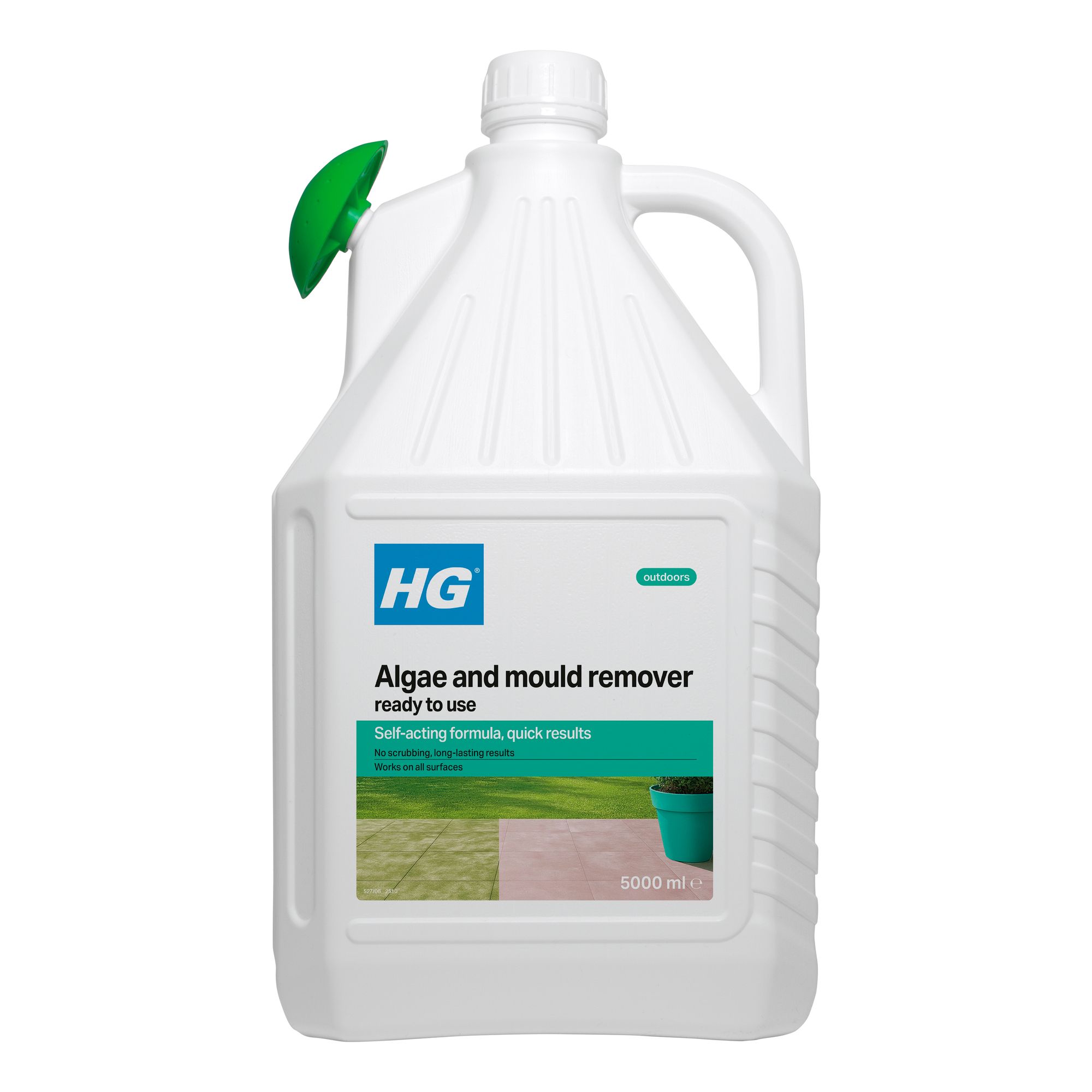 HG Exterior Concentrated Self-acting Algae & mould remover, 5L