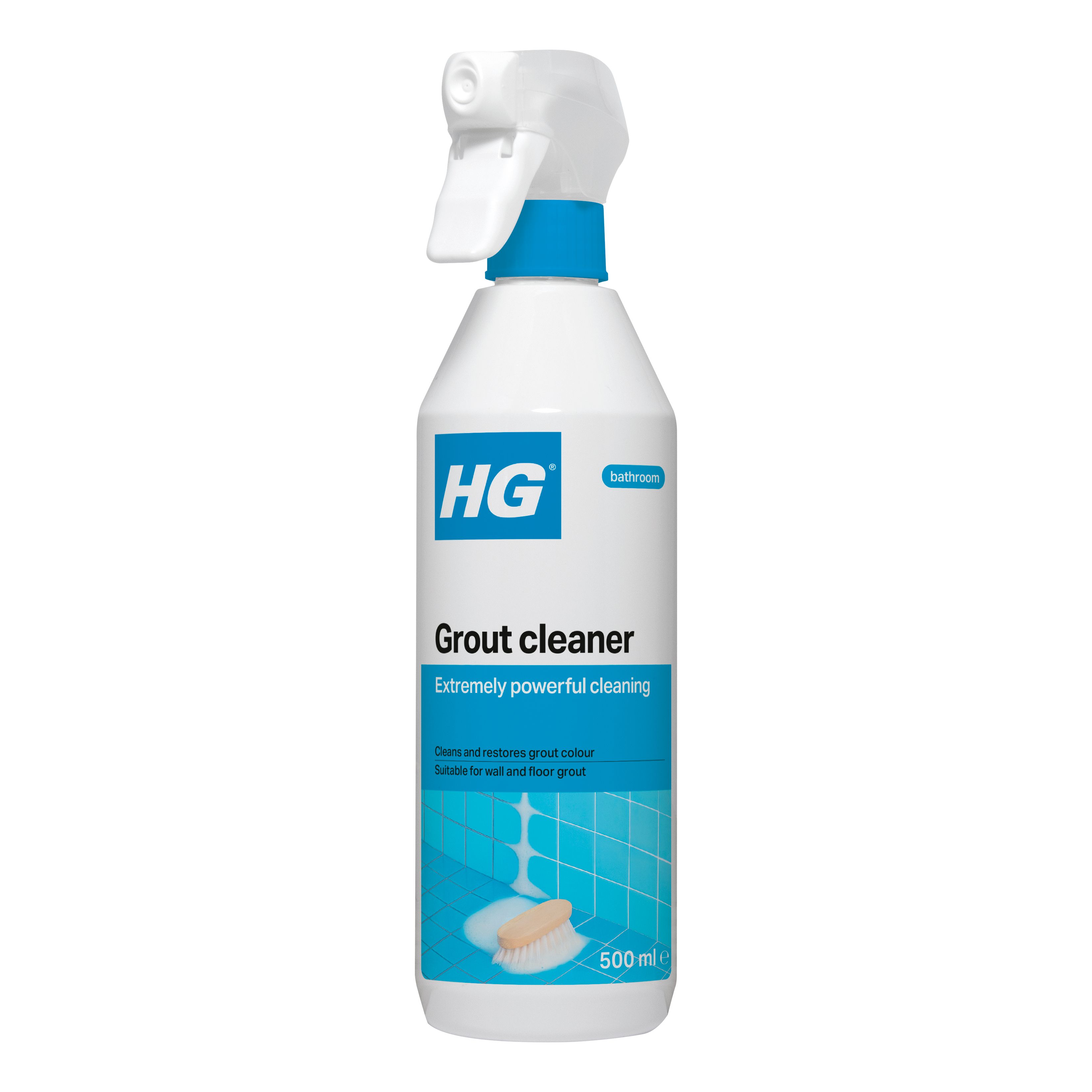 HG Grout Bathroom Bath, shower & tile Grout cleaner Spray, 500ml