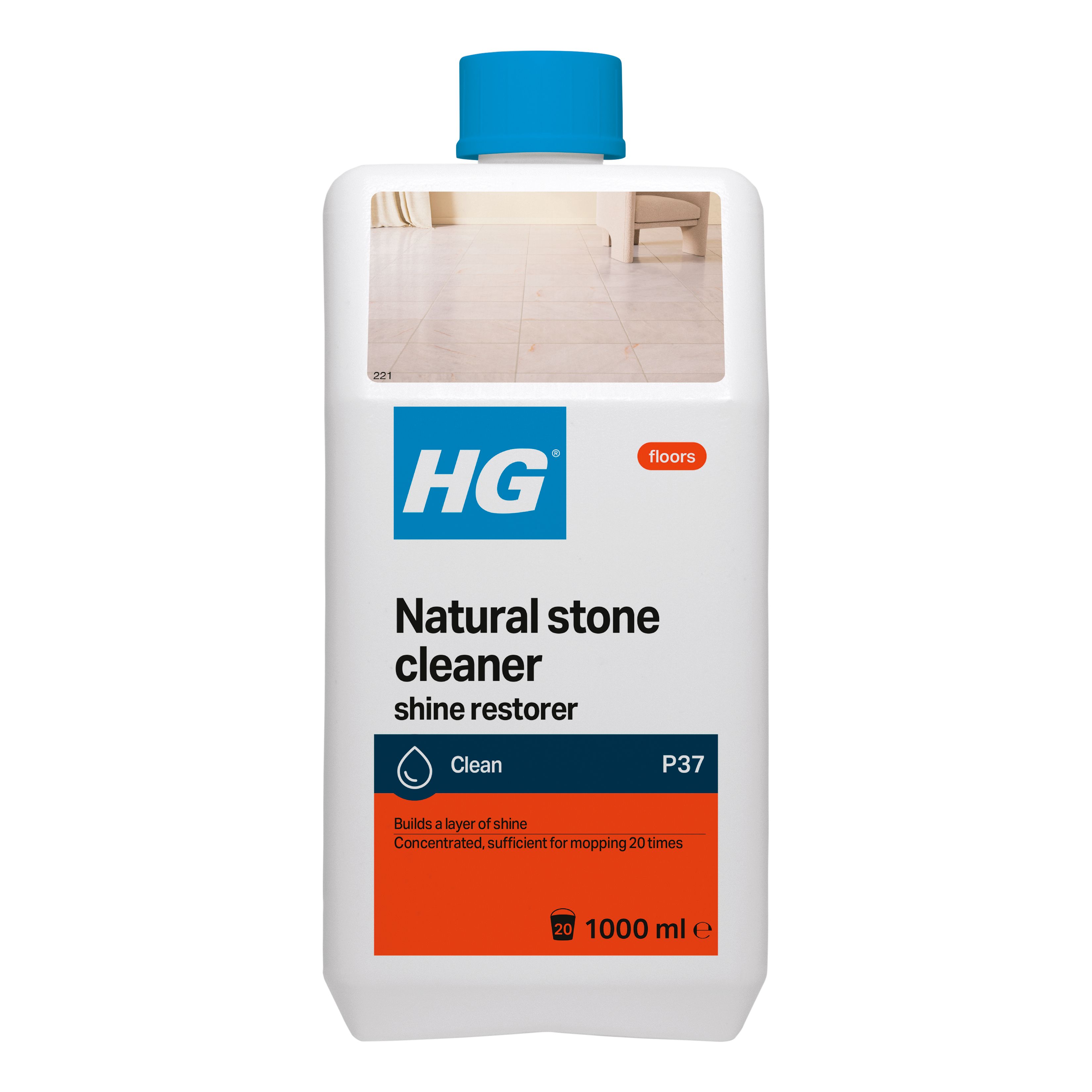 HG Shine Restorer Stone Cleaner, 1L