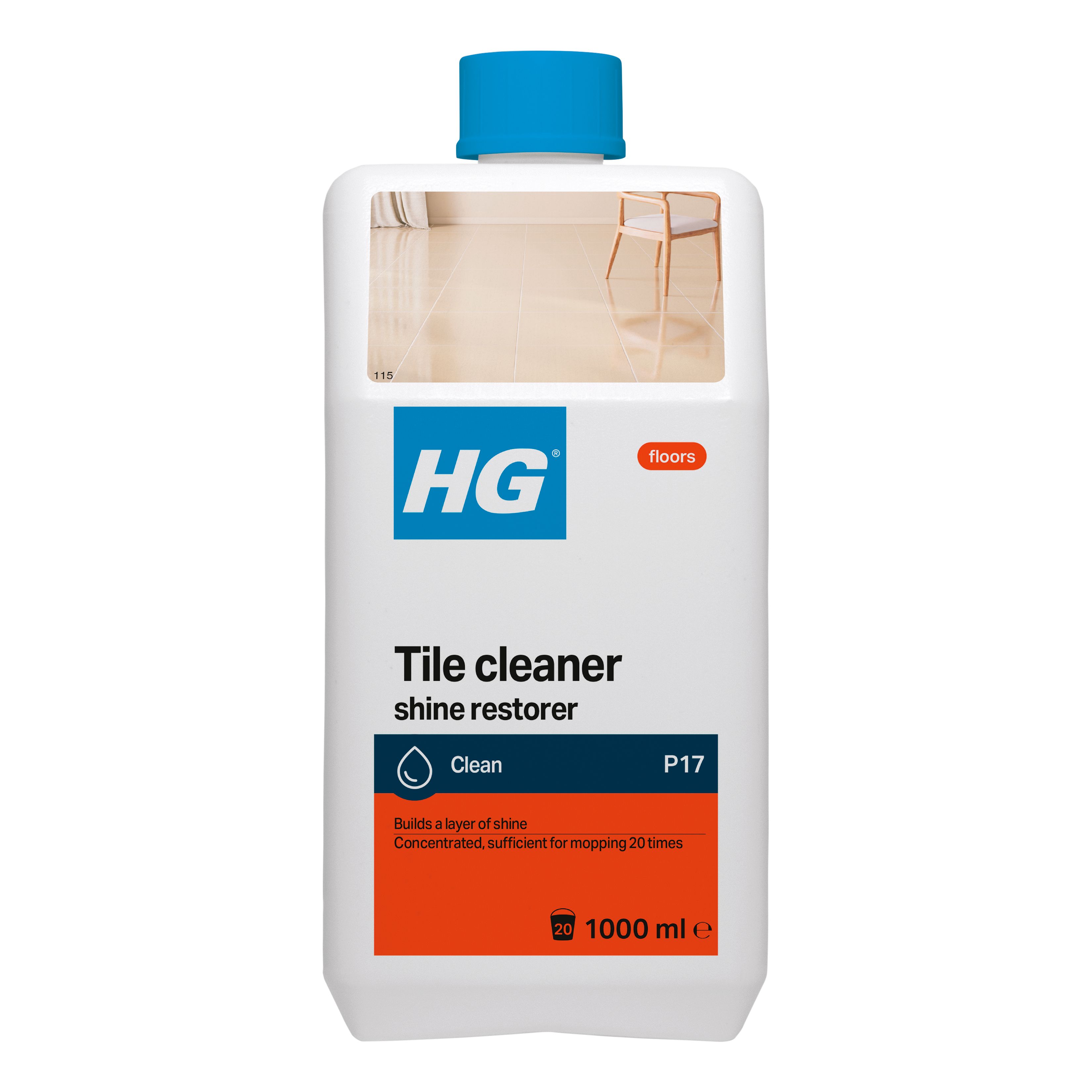 HG Shine Restorer Tile Cleaner, 1L