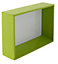 High gloss green Single Picture frame (H)15.24cm x (W)10.16cm