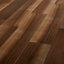 High gloss Walnut High gloss Wood effect Ceramic Wall & floor Tile, Pack of 7, (L)900mm (W)150mm