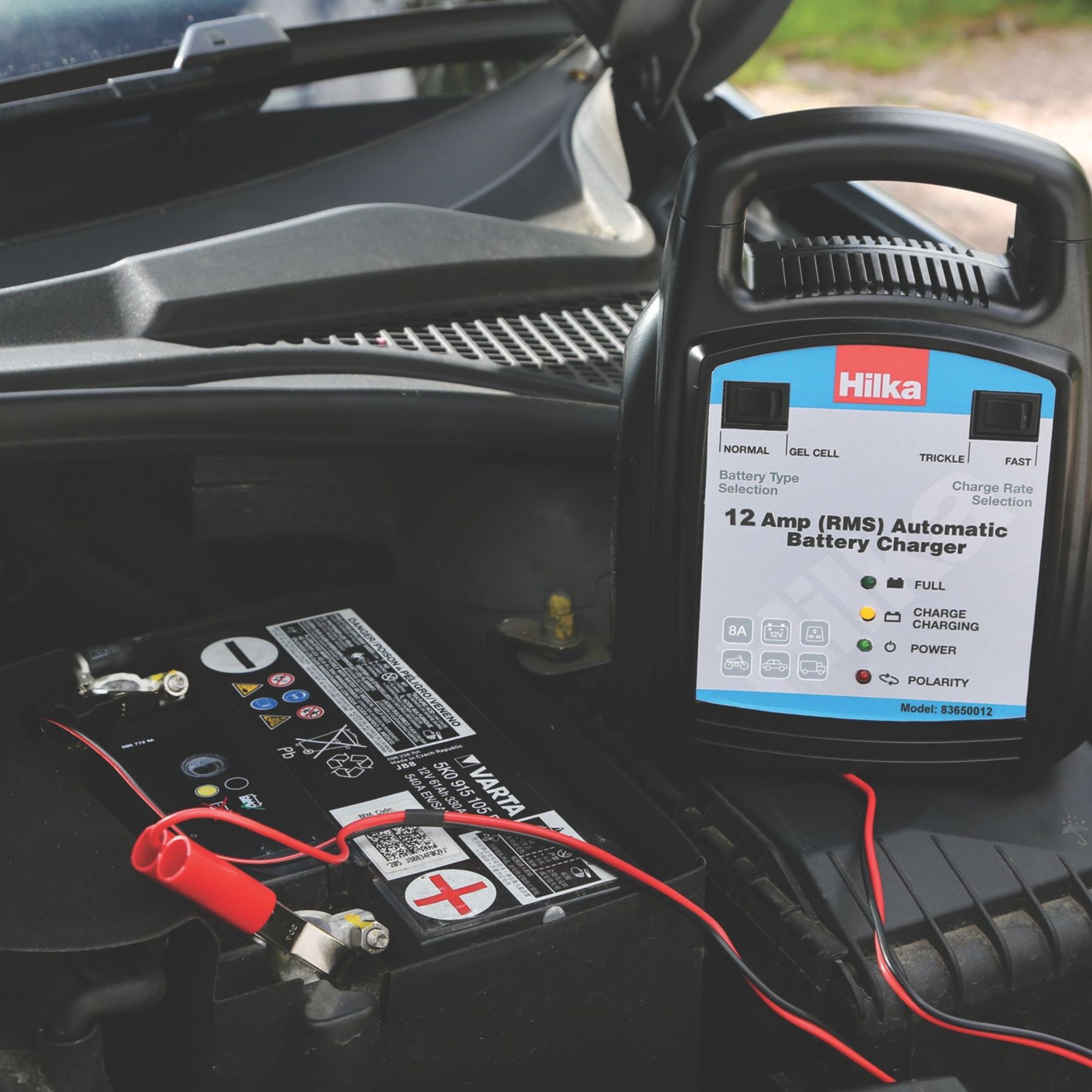 Hilka Pro-Craft 12A Automatic Car Battery charger