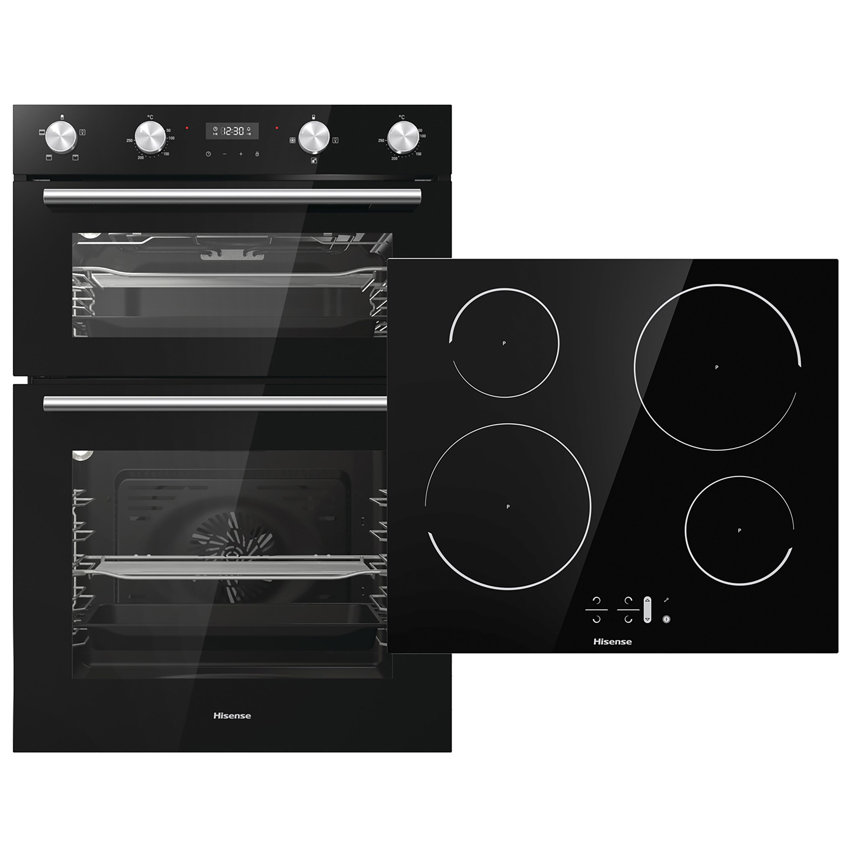 Built in oven and store induction hob package