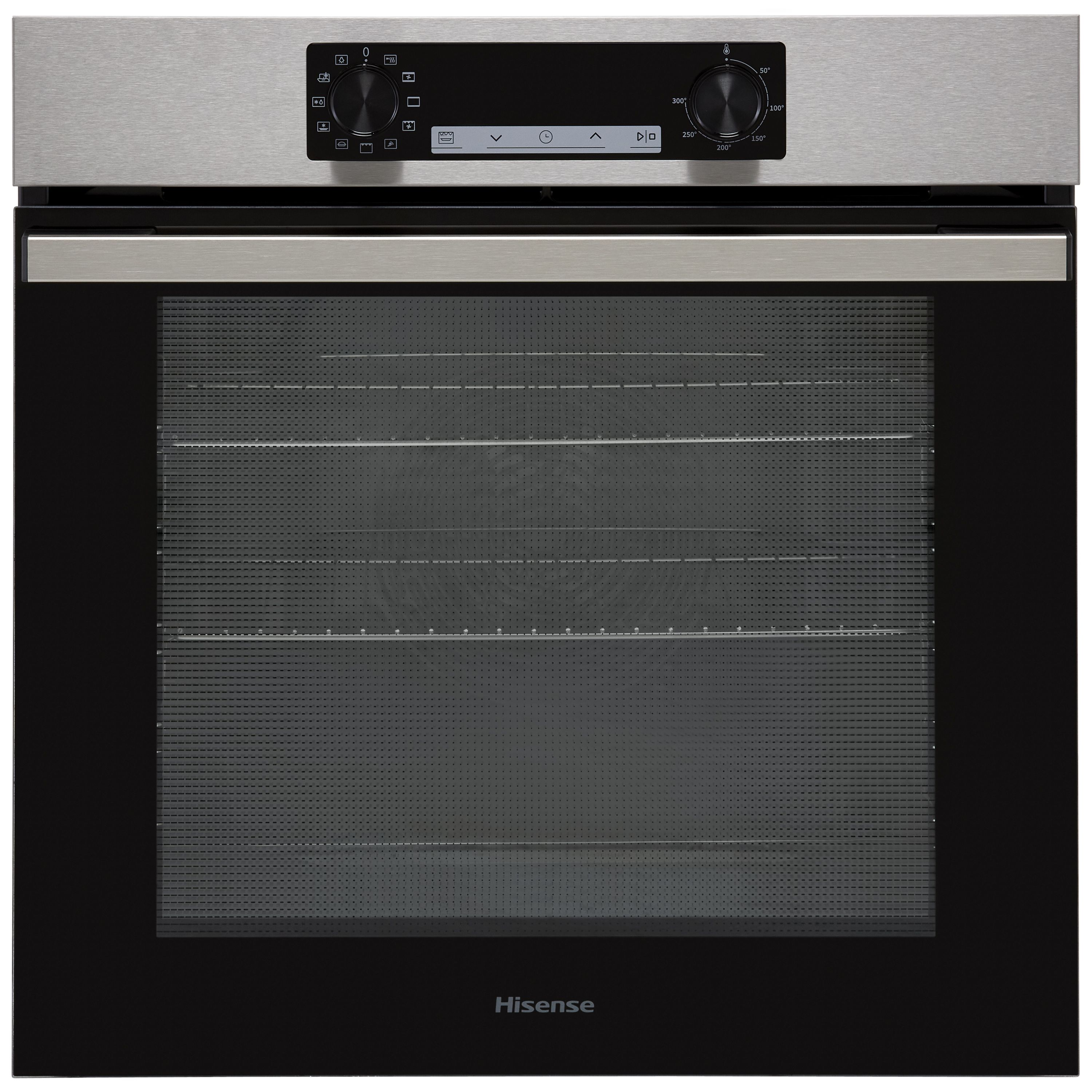 Hisense BI62212AXUK Built-in Single Multifunction Oven - Stainless steel