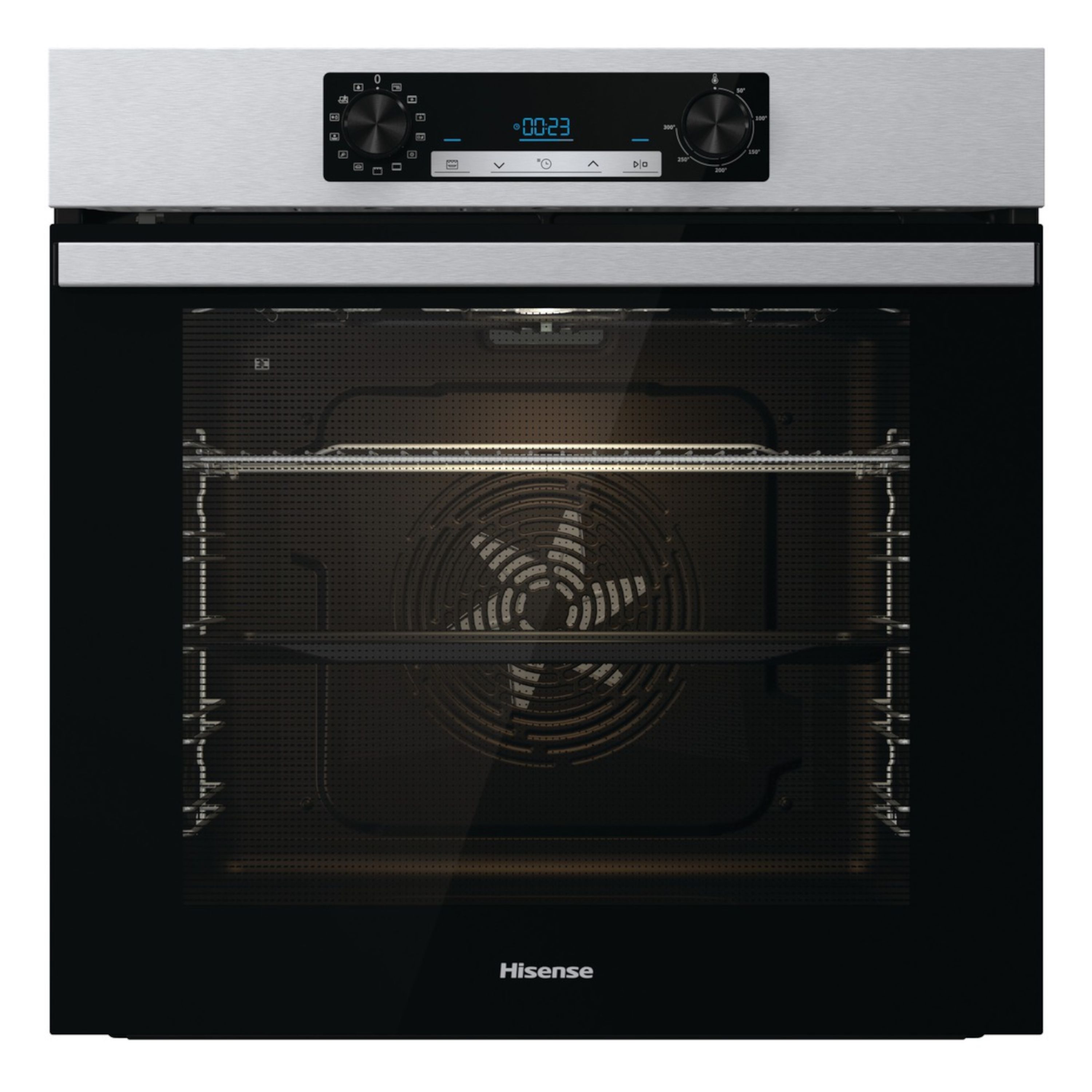 Hisense BI64211PX_SS Built-in Single Multi-function pyrolytic Oven - Stainless steel effect