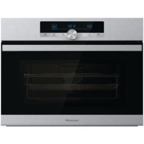 Hisense BIM44321AX Built-in Single Compact with microwave Oven - Stainless Steel