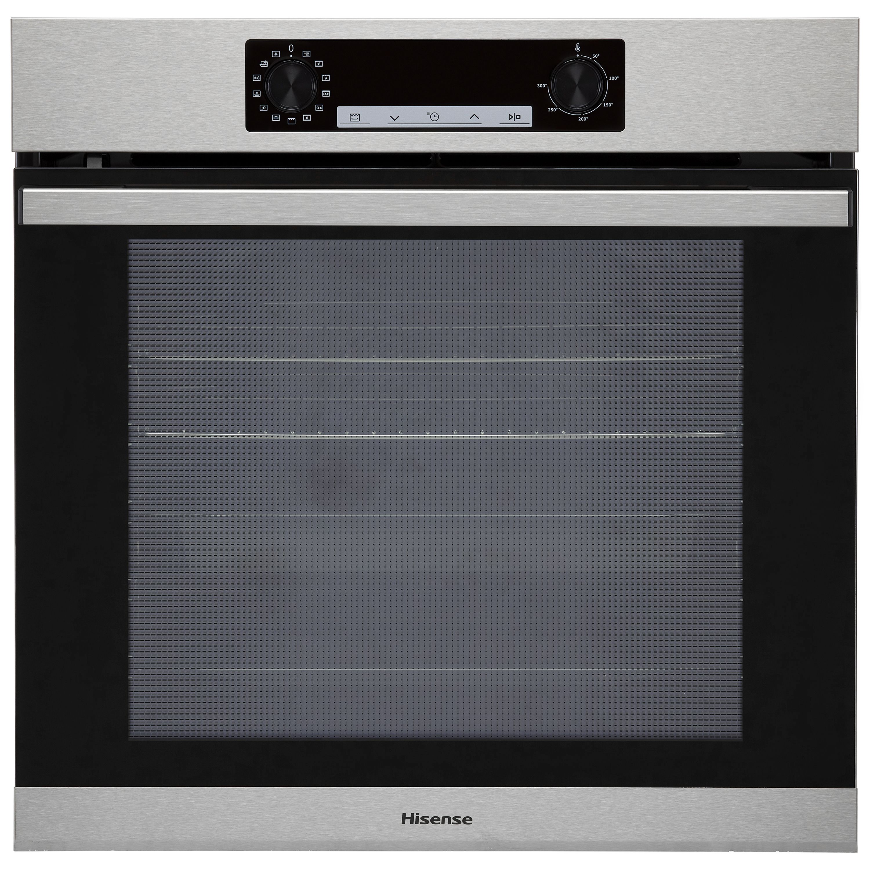 Hisense BSA65222PXUK Built-in Single Multifunction pyrolytic Oven - Stainless steel effect