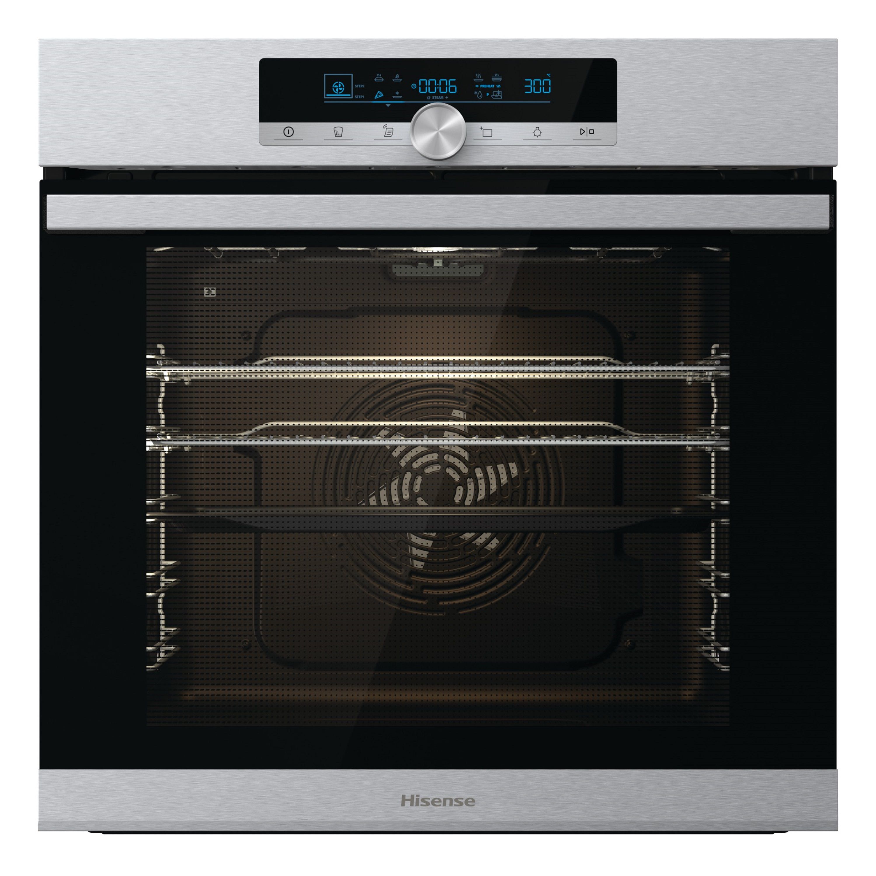 Hisense BSA65332AX Built-in Single electric multifunction Oven - Stainless steel effect