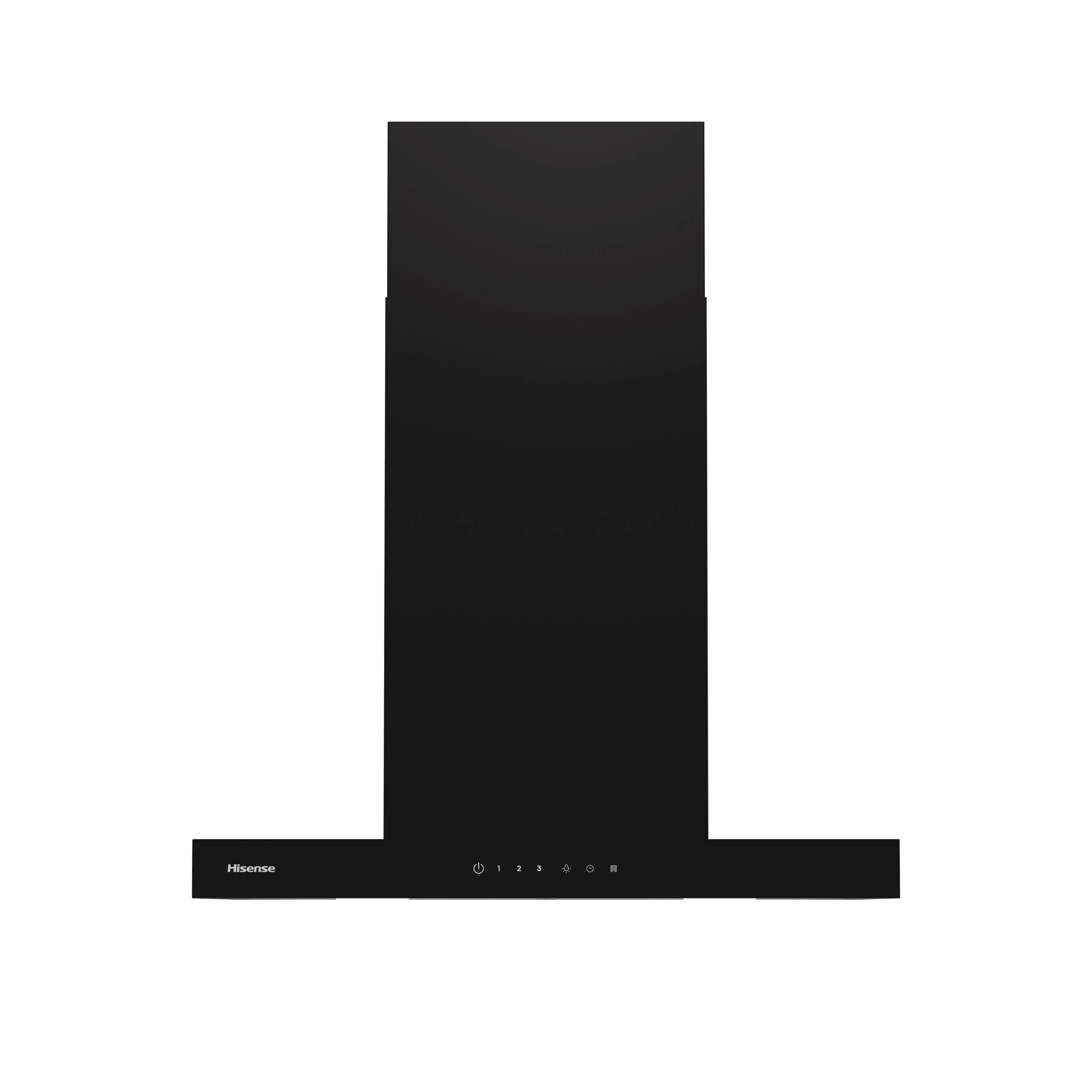 Hisense CH6T14BBUK Steel Chimney Cooker hood (W)60cm - Black