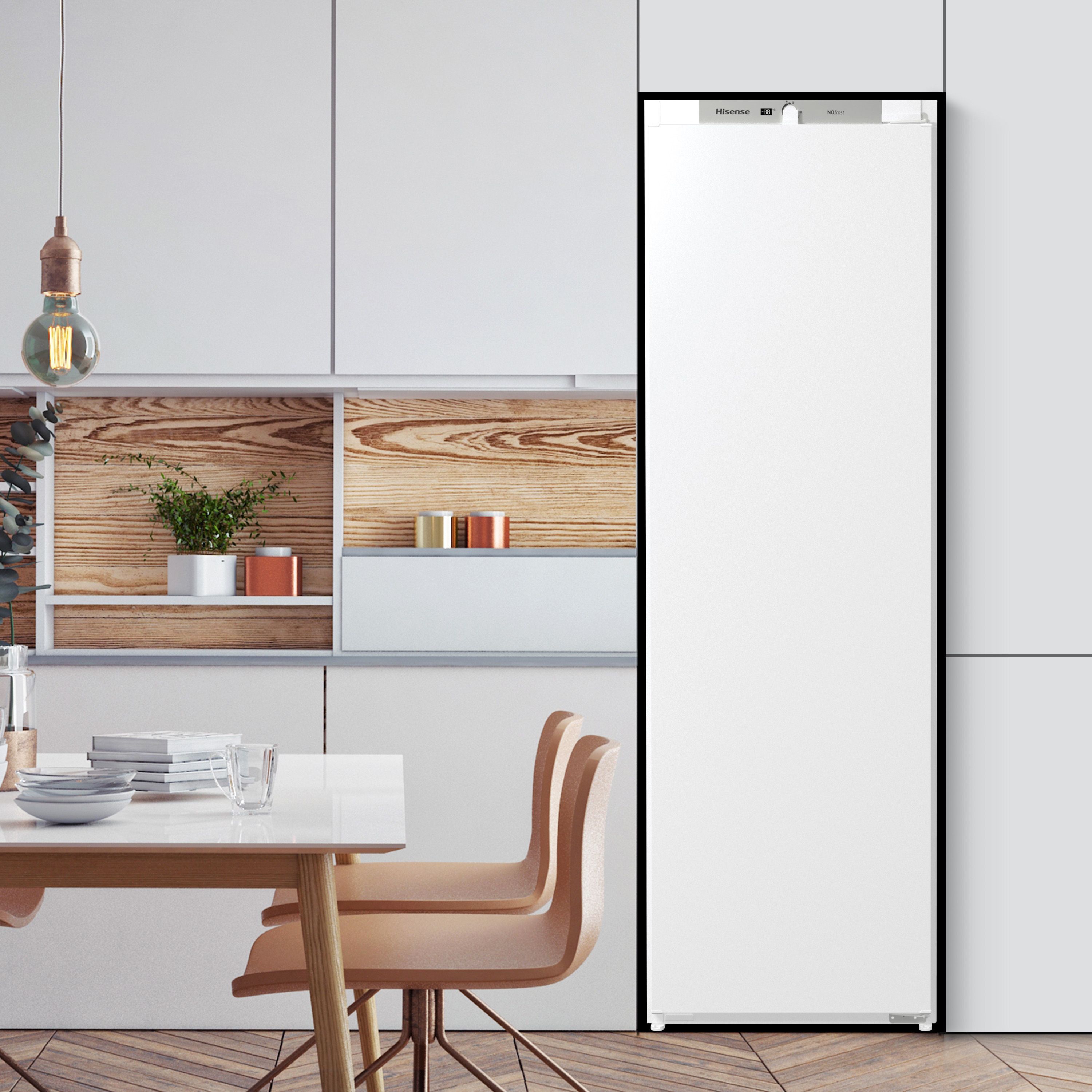 Hisense FIV276N4AW1 Integrated Manual defrost Freezer - Gloss white