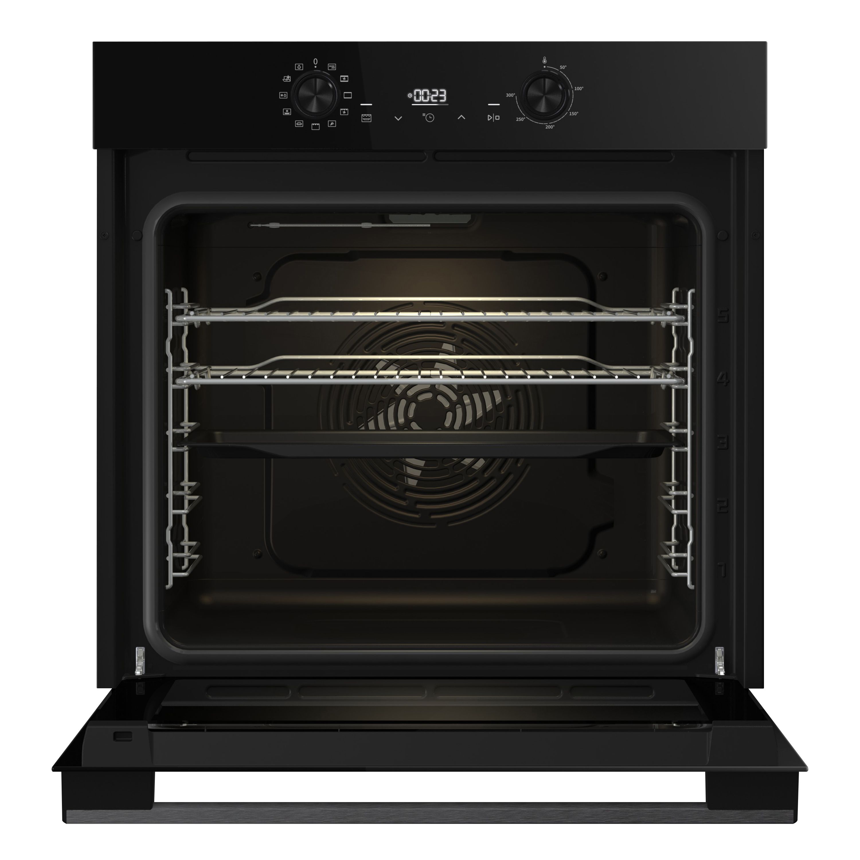 Hisense Hi2 BI624CBPGUK Built-in Single Fan Electric Oven - Black