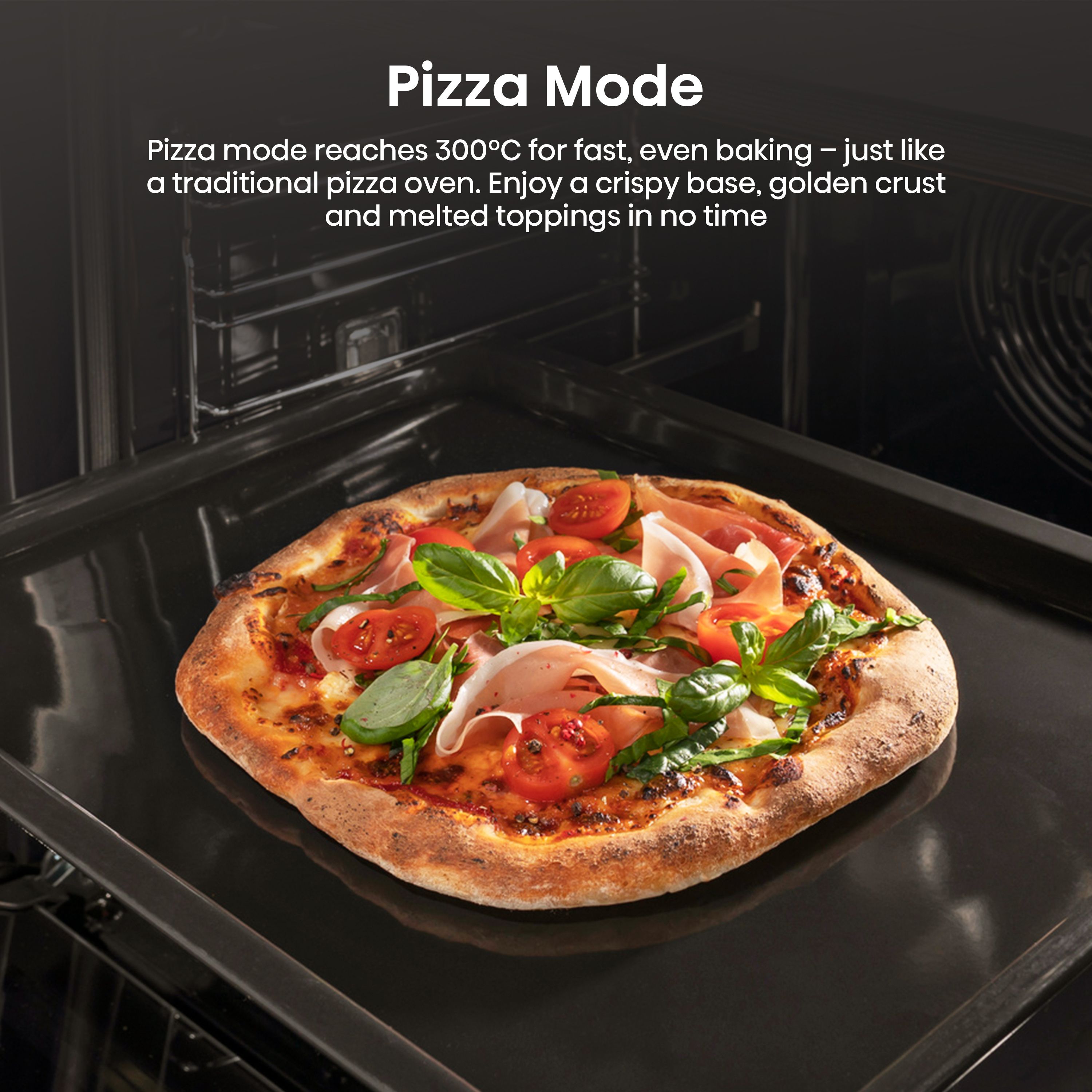 Hisense Hi2 BI624CBPGUK Built-in Single Fan Electric Oven - Black