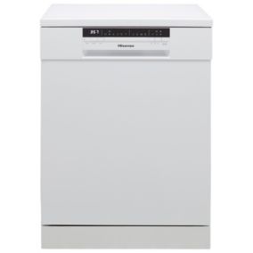 Hisense HS60240WUK Freestanding Full size Dishwasher - White