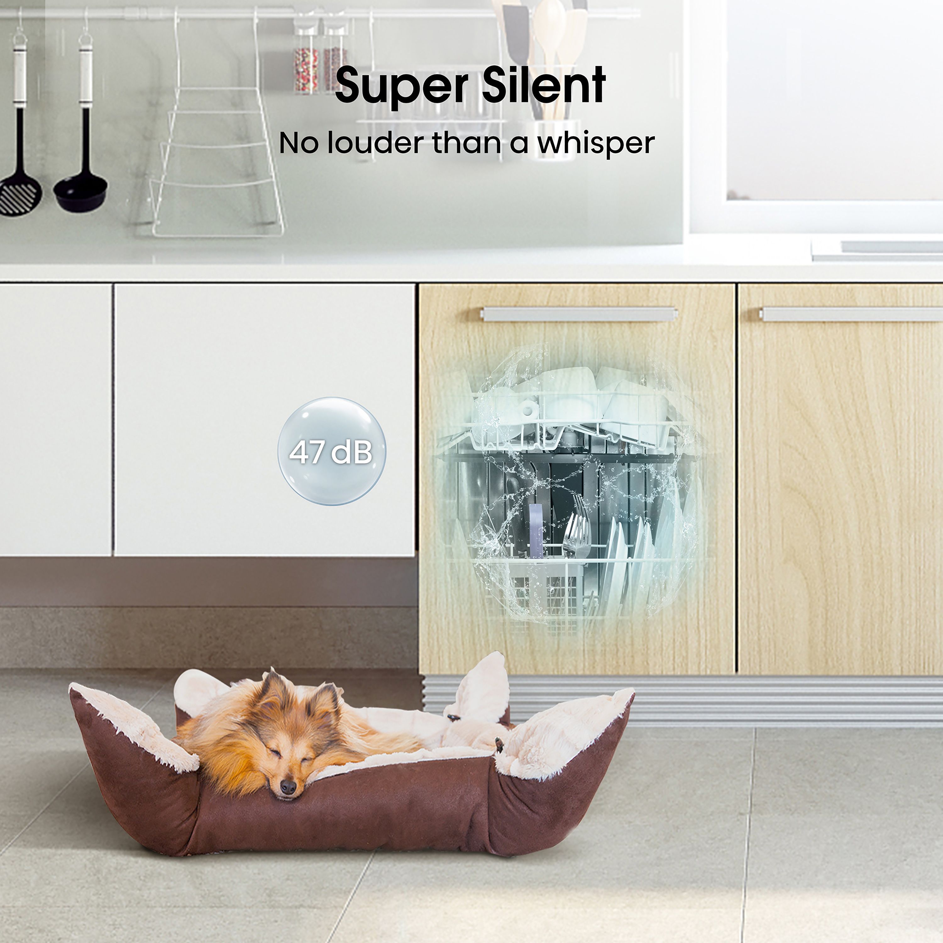 Hisense HV523E15UK_BK Integrated Slimline Dishwasher