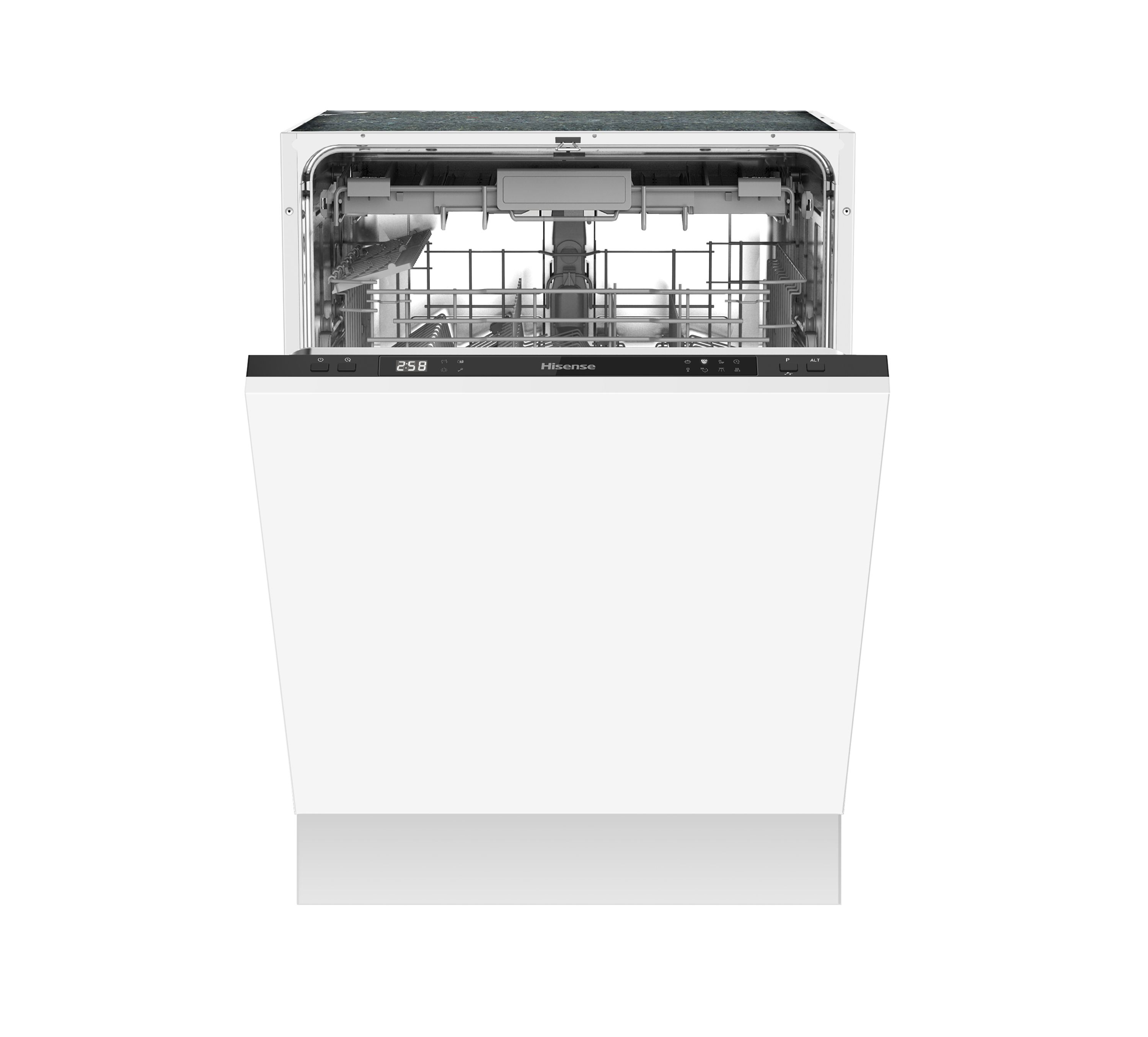 Hisense HV603D40UK Integrated Full size Dishwasher - Black