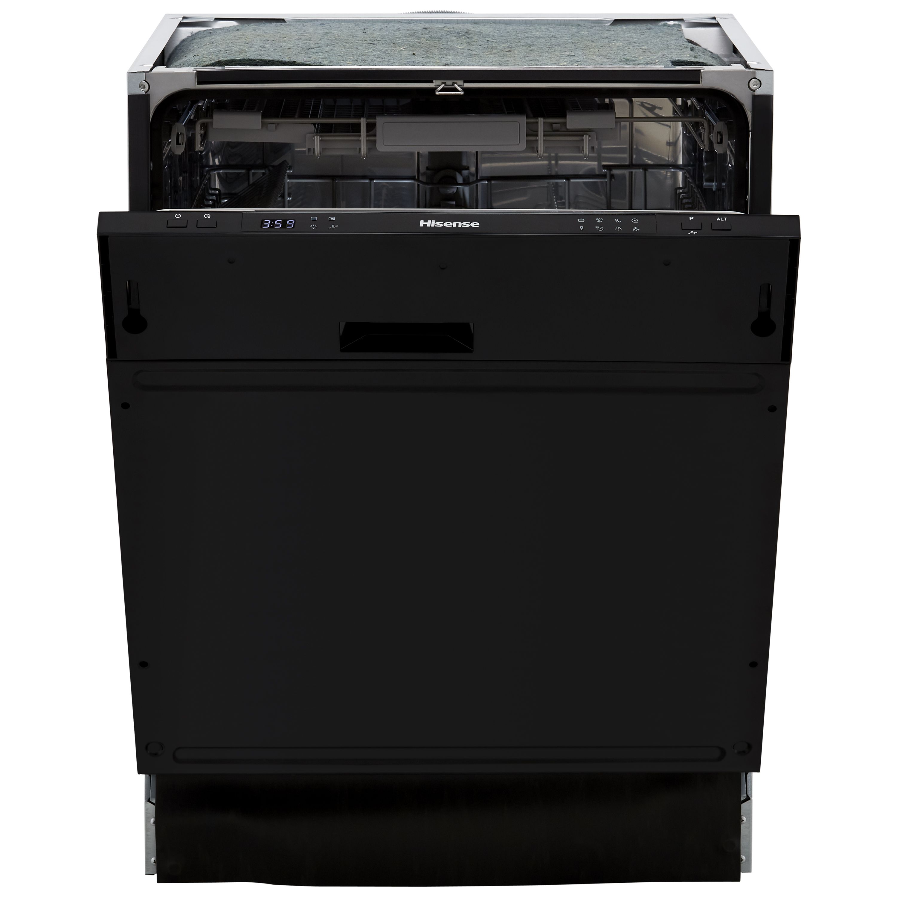 Hisense HV603D40UK Integrated Full size Dishwasher - Black