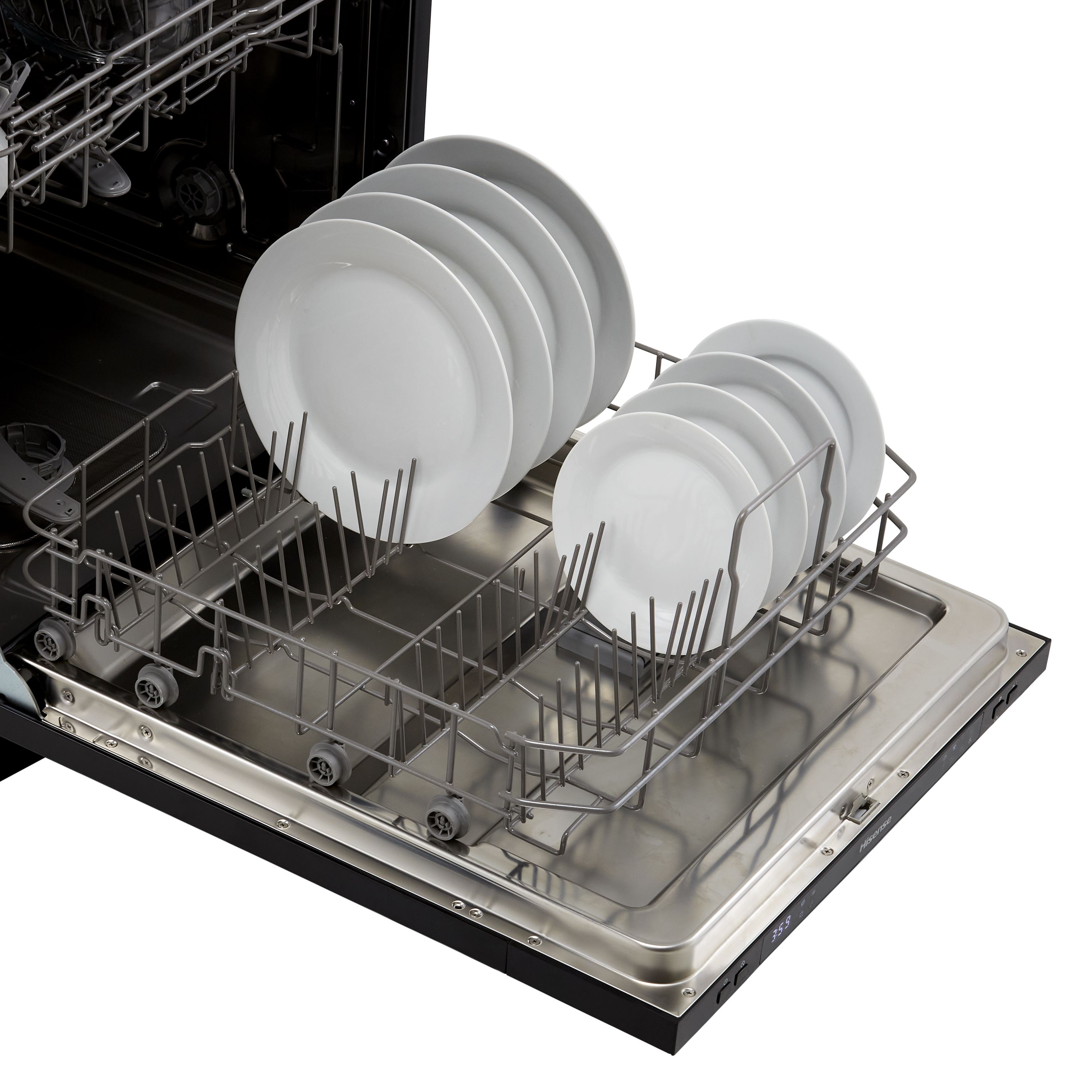 Hisense HV603D40UK Integrated Full size Dishwasher - Black