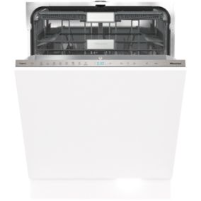 Hisense HV693C60UK_BK Integrated Full size Dishwasher - Black