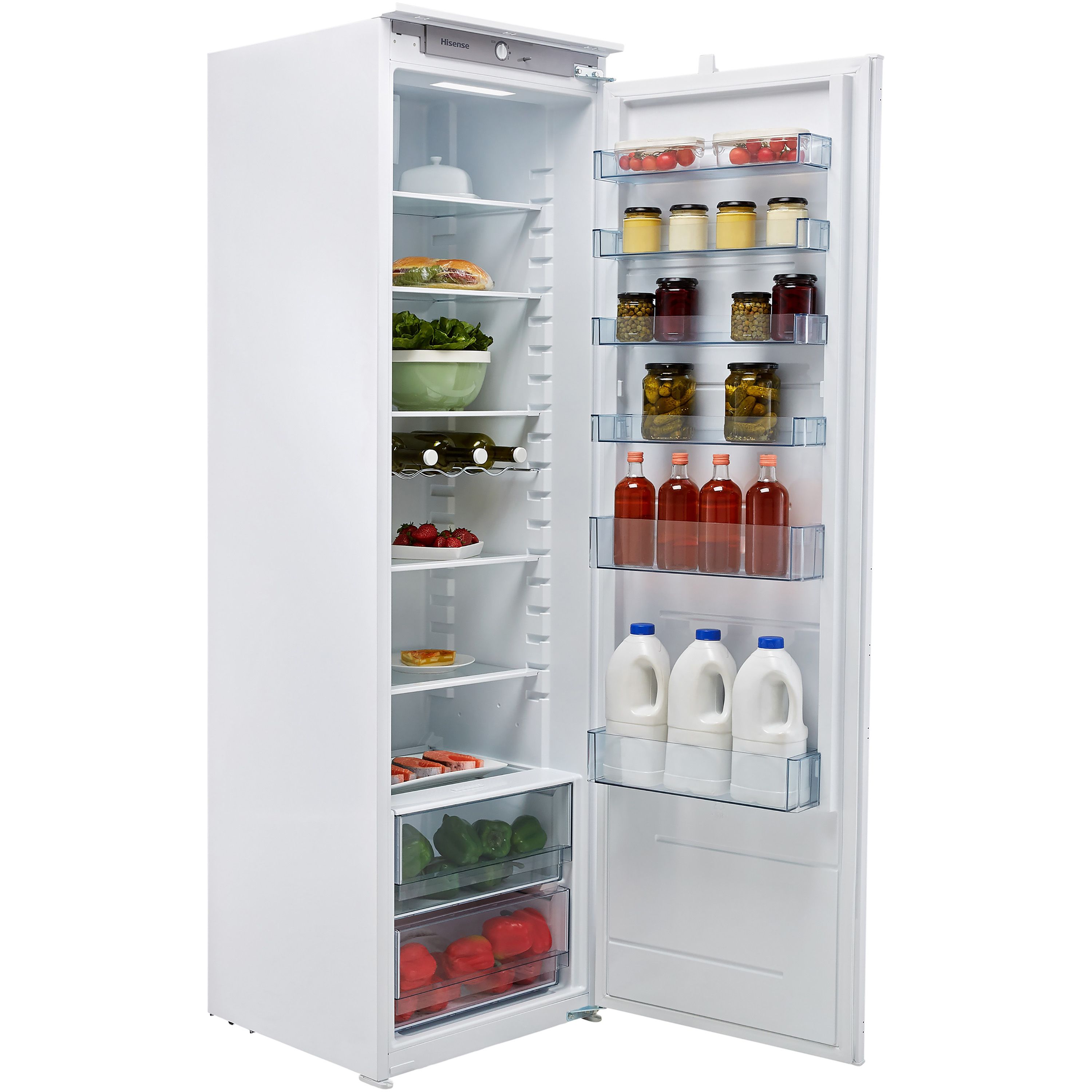 Hisense Integrated Fridge - White