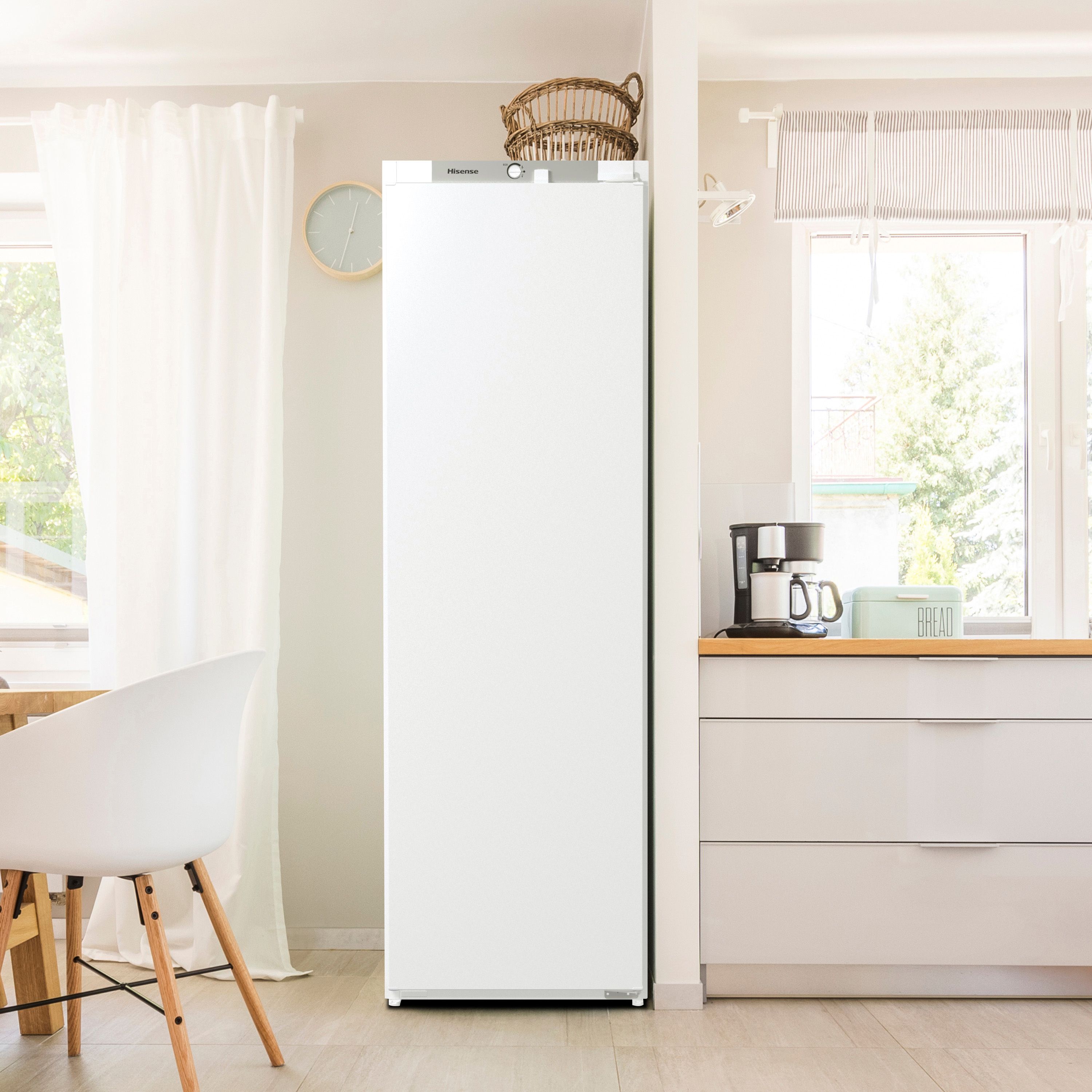 Hisense Integrated Fridge - White