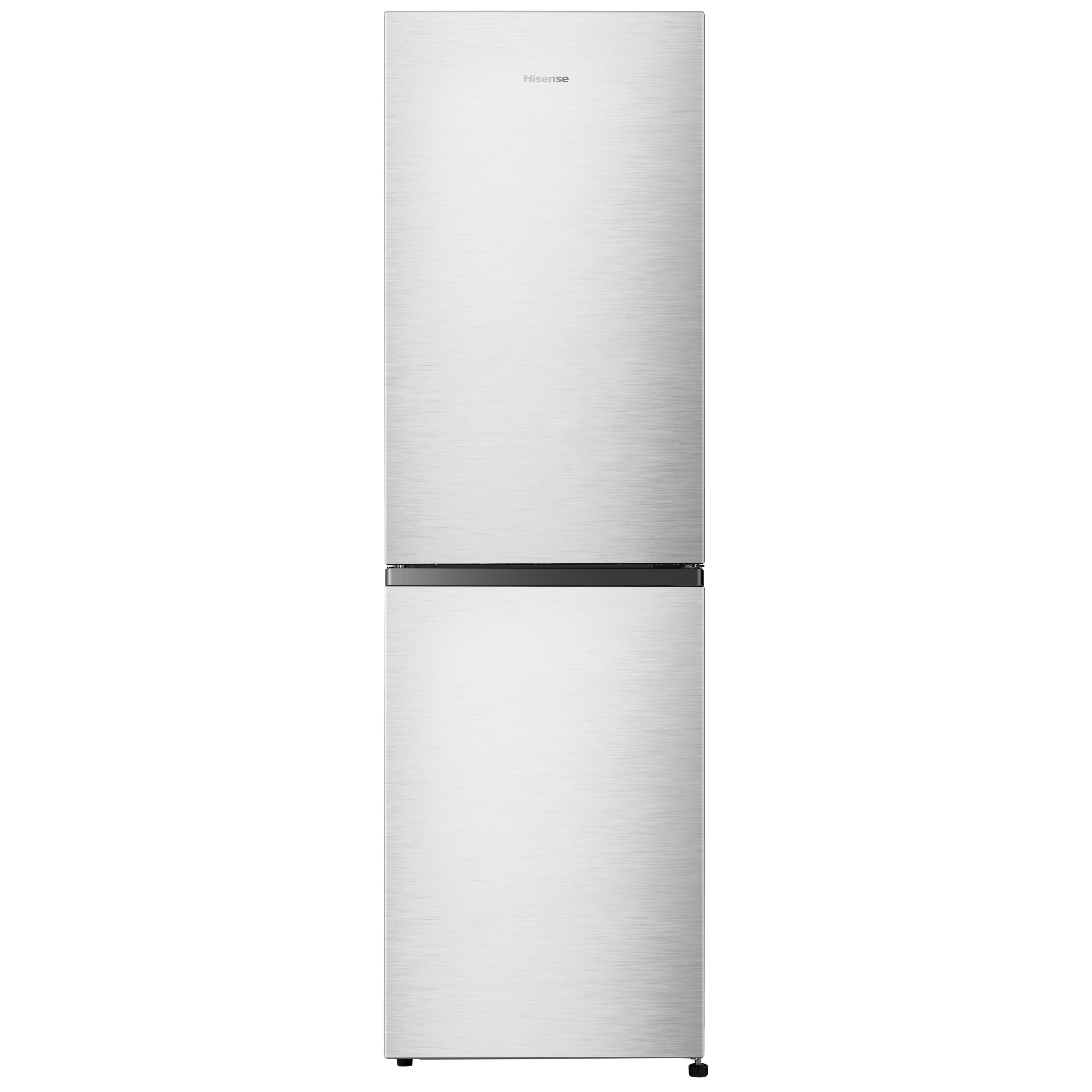 Hisense RB327N4BCE_SS 50:50 Classic Freestanding Frost free Fridge freezer - Stainless steel effect