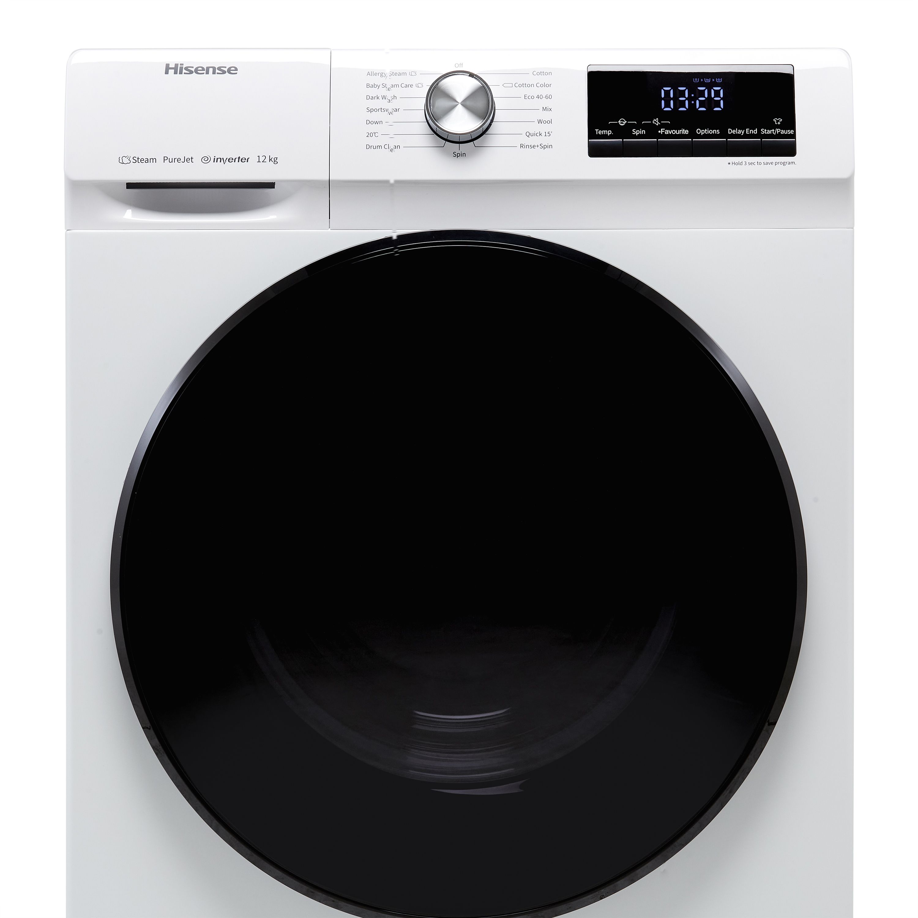 Hisense WFQA1214EVJM_WH 12kg Freestanding 1400rpm Washing machine - White