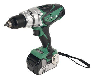 Hitachi drill best sale and impact set