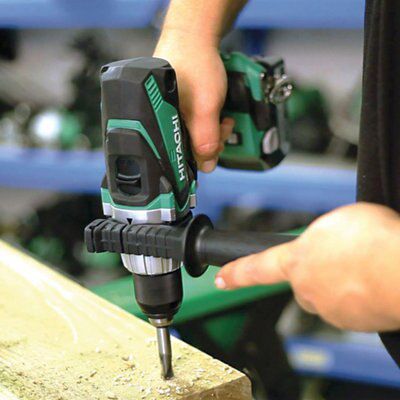 Hitachi 18V Li-ion Brushed Cordless Combi drill (2 x 5Ah