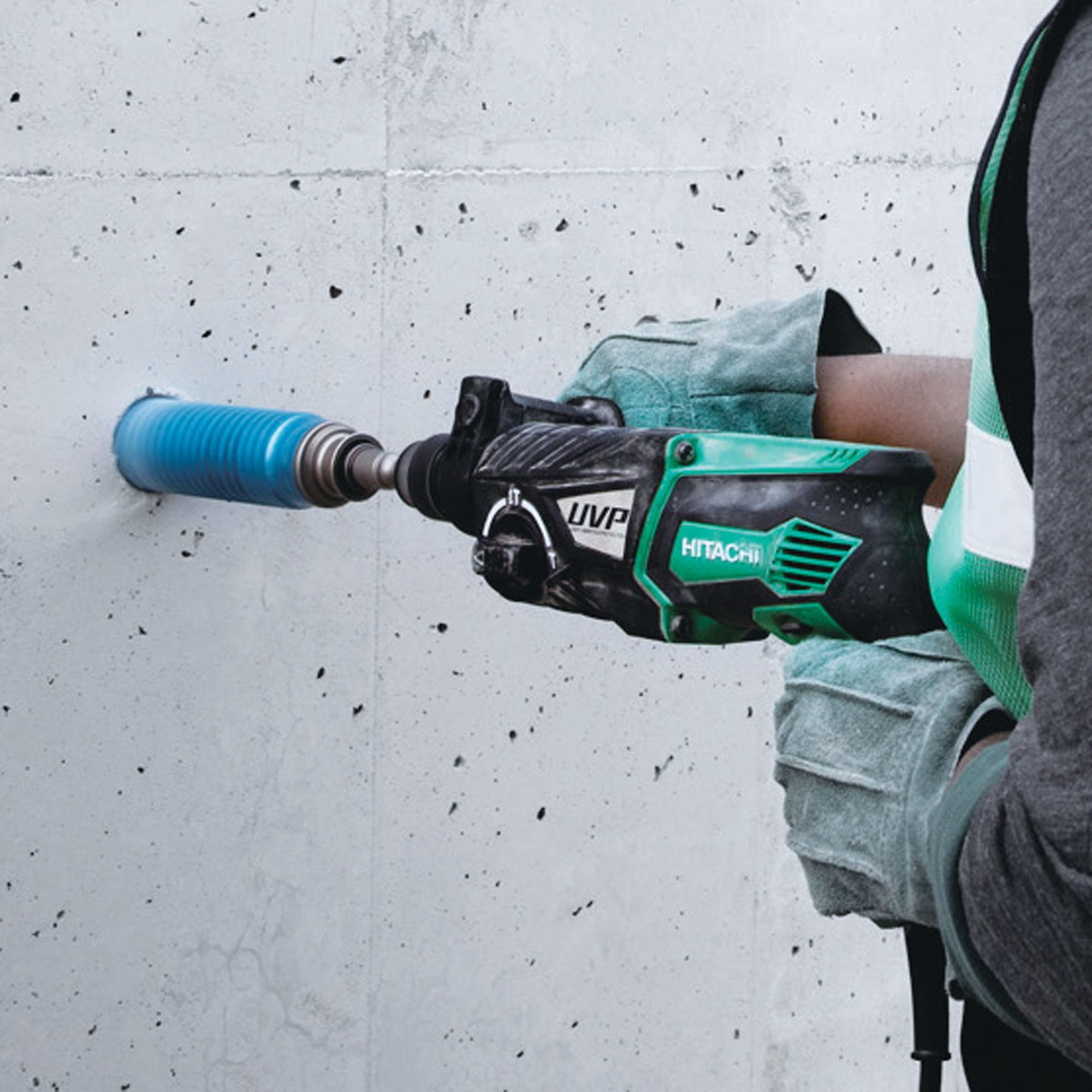 Hitachi 230V 850W Corded SDS drill DH28PX/J1