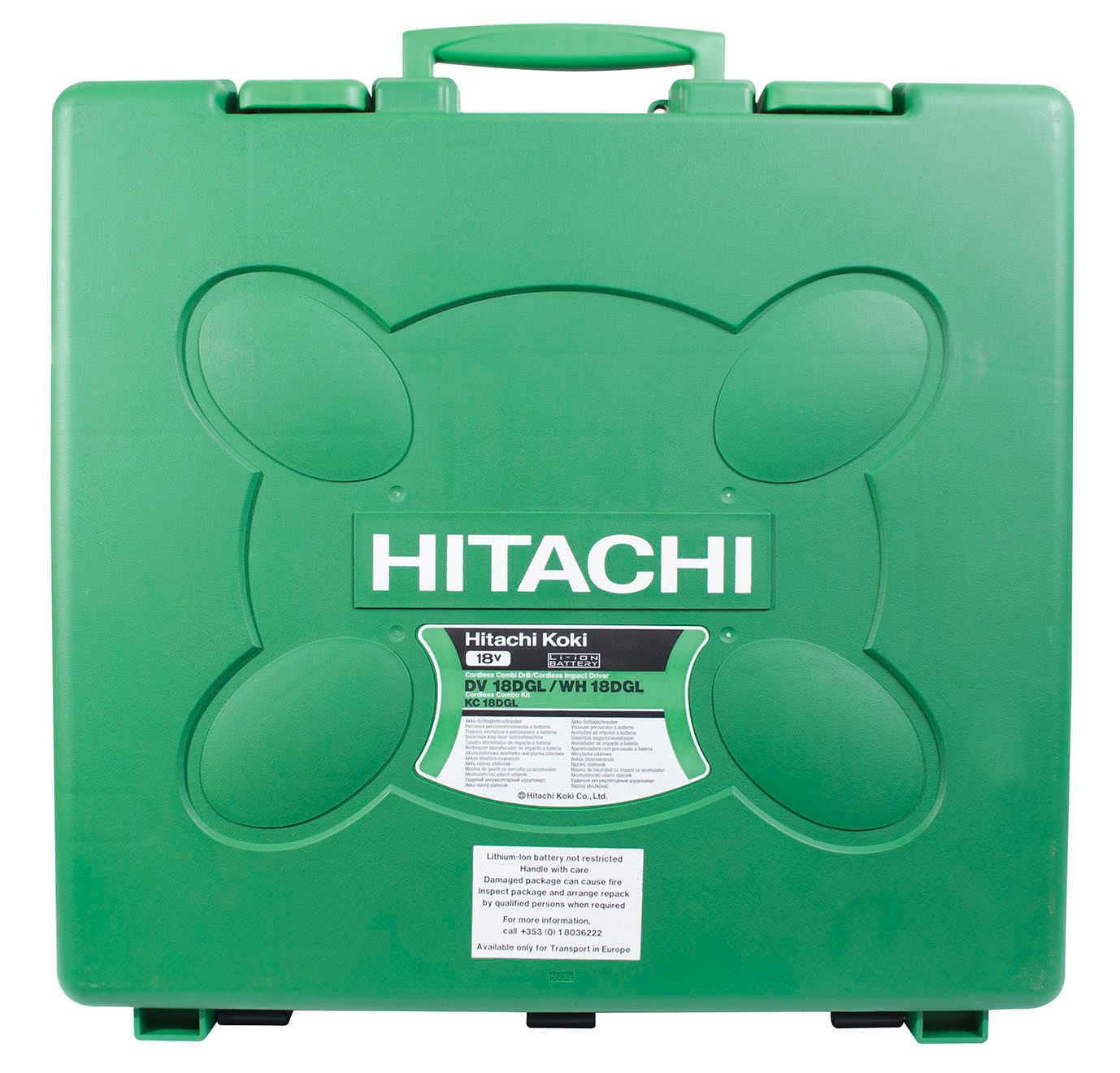 Hitachi Li-ion Cordless Combi drill & impact driver 1.5Ah)
