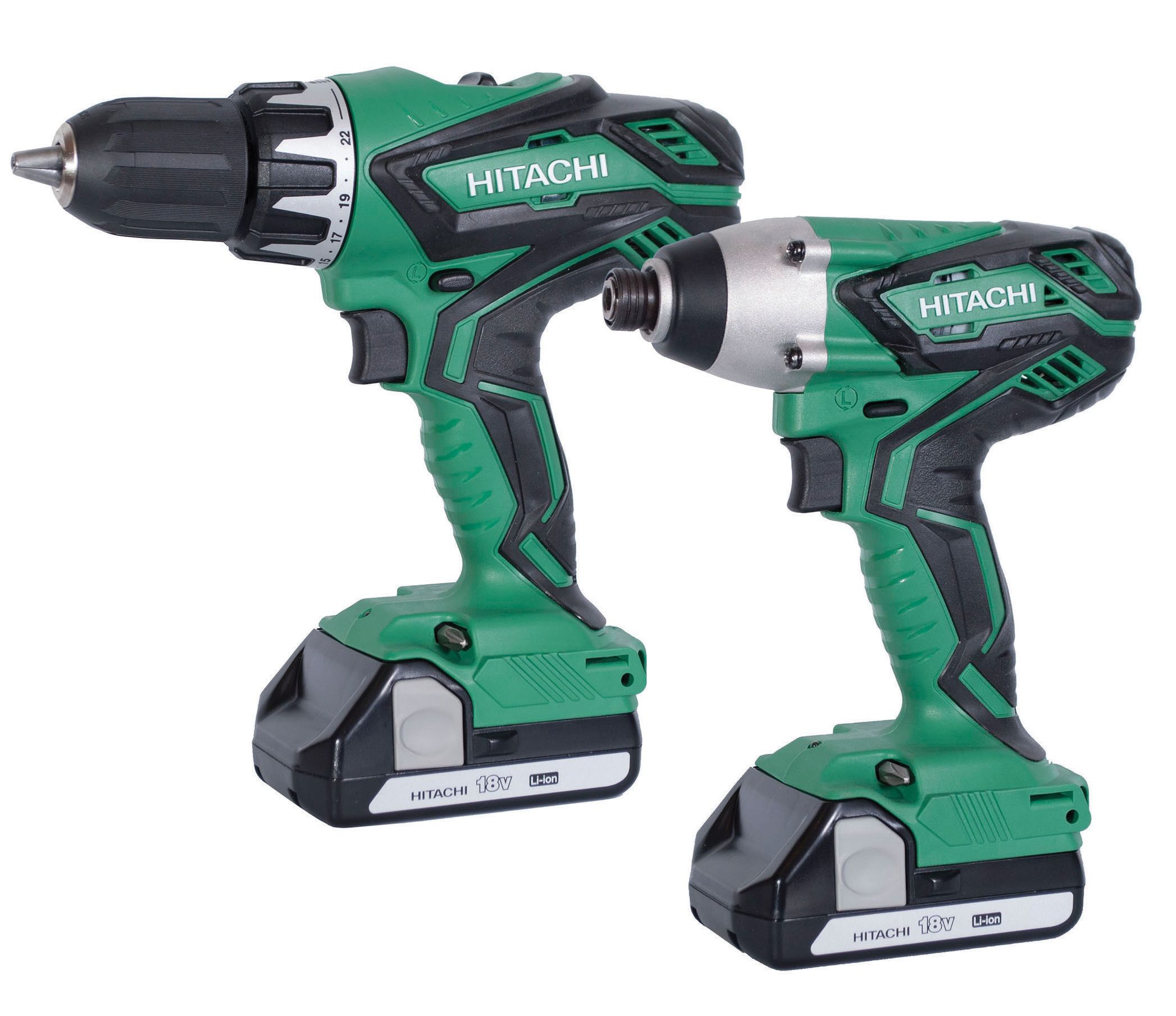Hitachi Li-ion Cordless Combi drill & impact driver 1.5Ah)