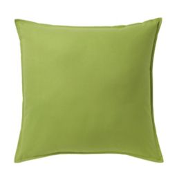 Hiva Plain Green Cushion (L)60cm x (W)60cm