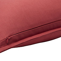 Hiva Plain Red Cushion (L)60cm x (W)60cm